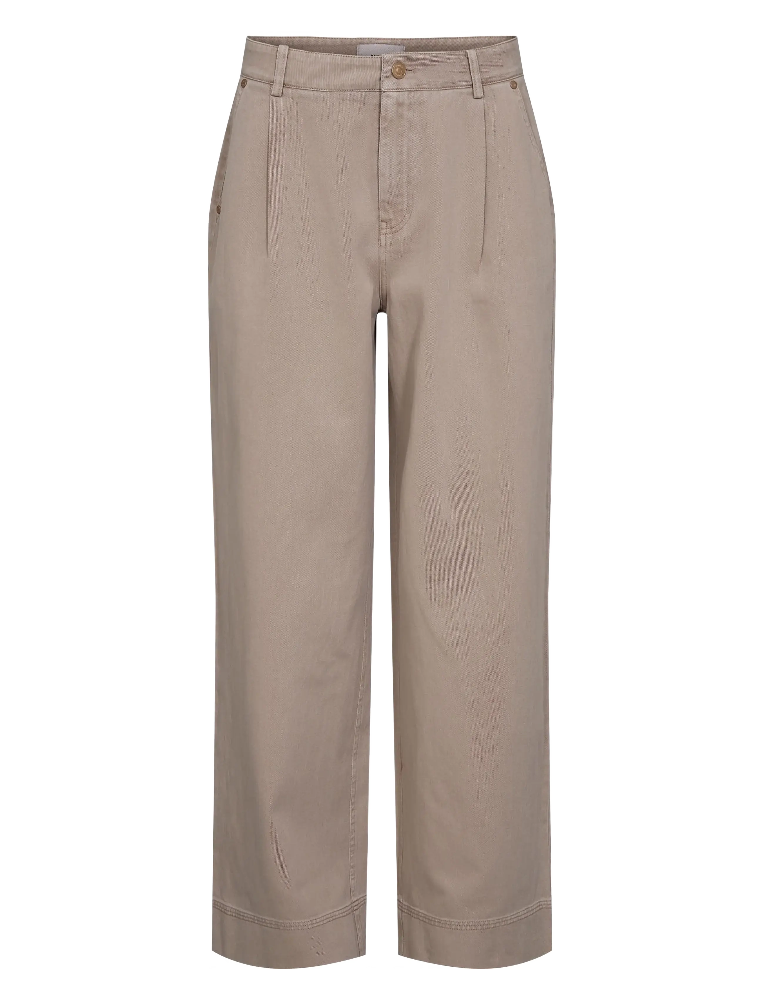 Nümph NUMARIAM PANTS - Hosen - MUSHROOM / beige