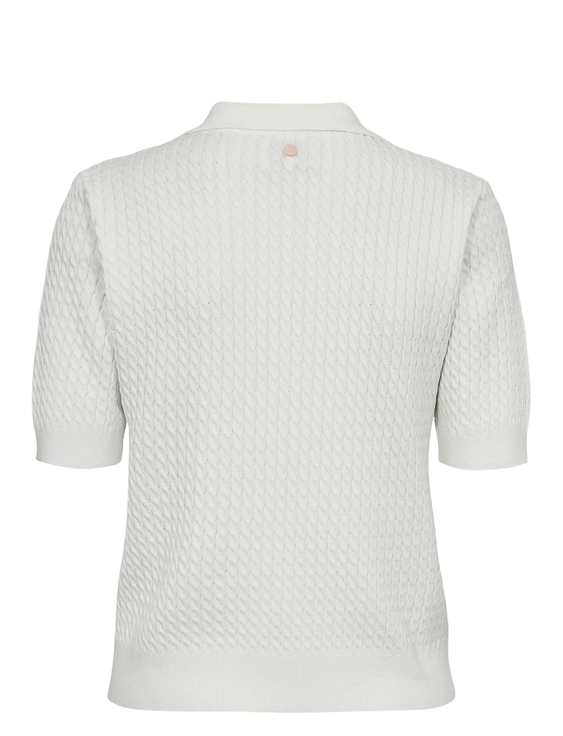 Nümph - NUALETTE POLO - poloshirts - cloud dancer - 2