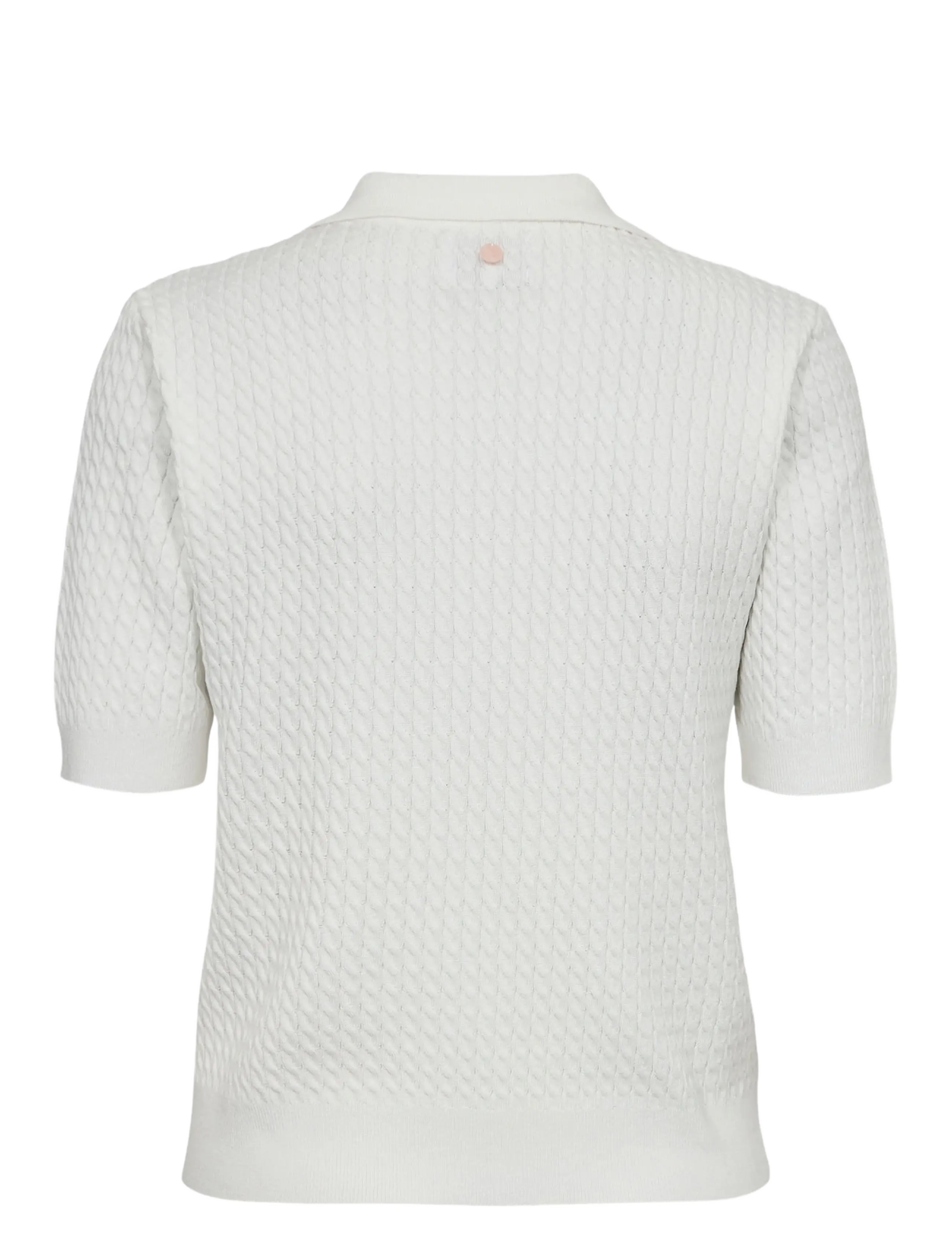 Nümph - NUALETTE POLO - t-shirts - cloud dancer - 2
