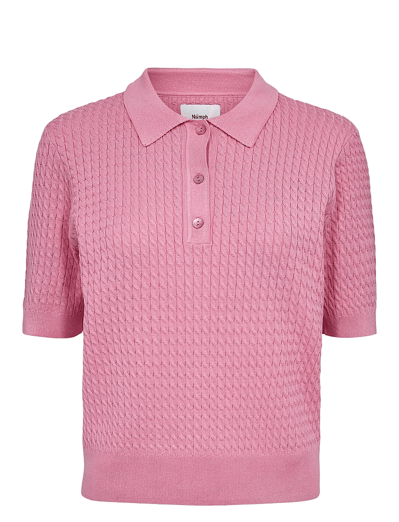 Nümph - NUALETTE POLO - polo marškinėliai - fuchsia pink - 1