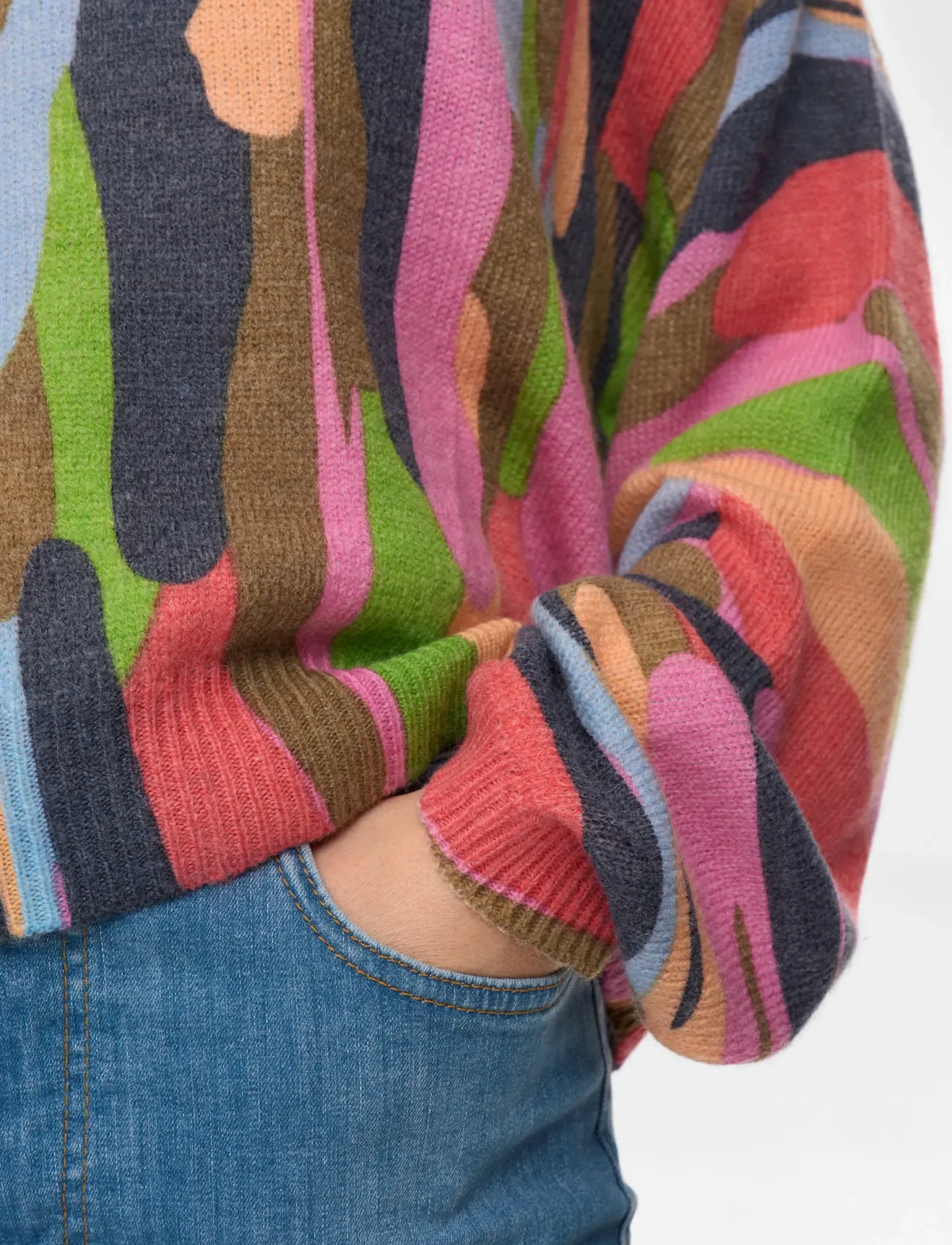 Nümph - NUAMARA PULLOVER - džemprid - cayenne - 3