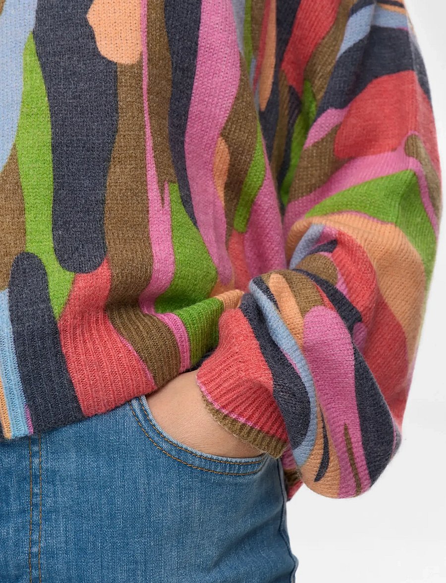 Nümph - NUAMARA PULLOVER - pullover - cayenne - 3