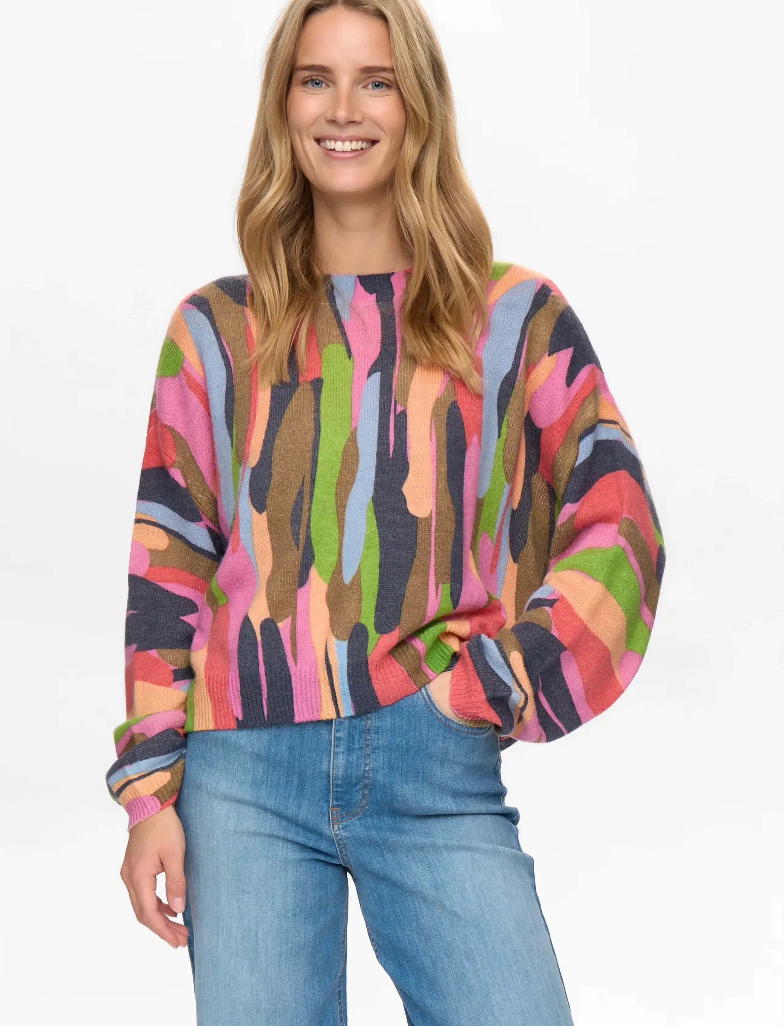 Nümph - NUAMARA PULLOVER - džemprid - cayenne - 5