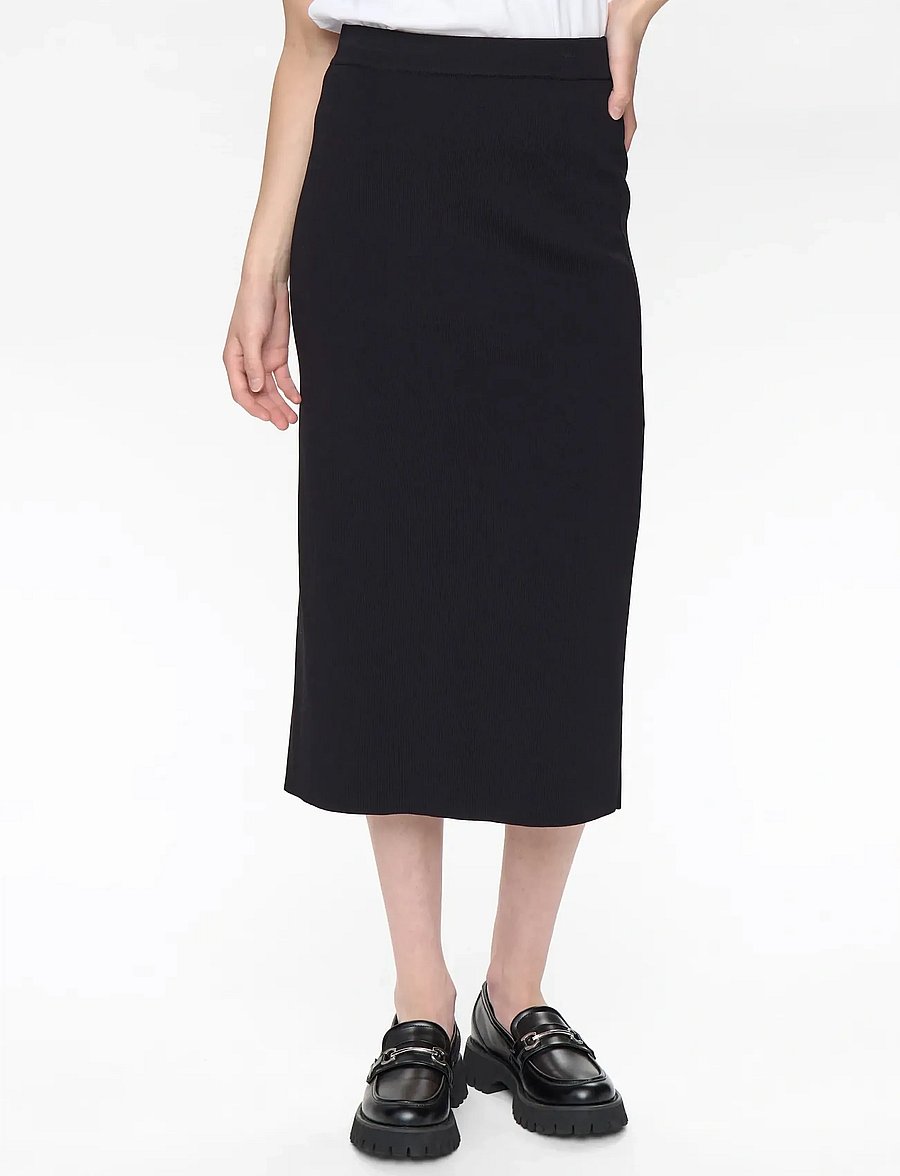 Nümph - NUFAYE SKIRT - strikkede nederdele - caviar - 0