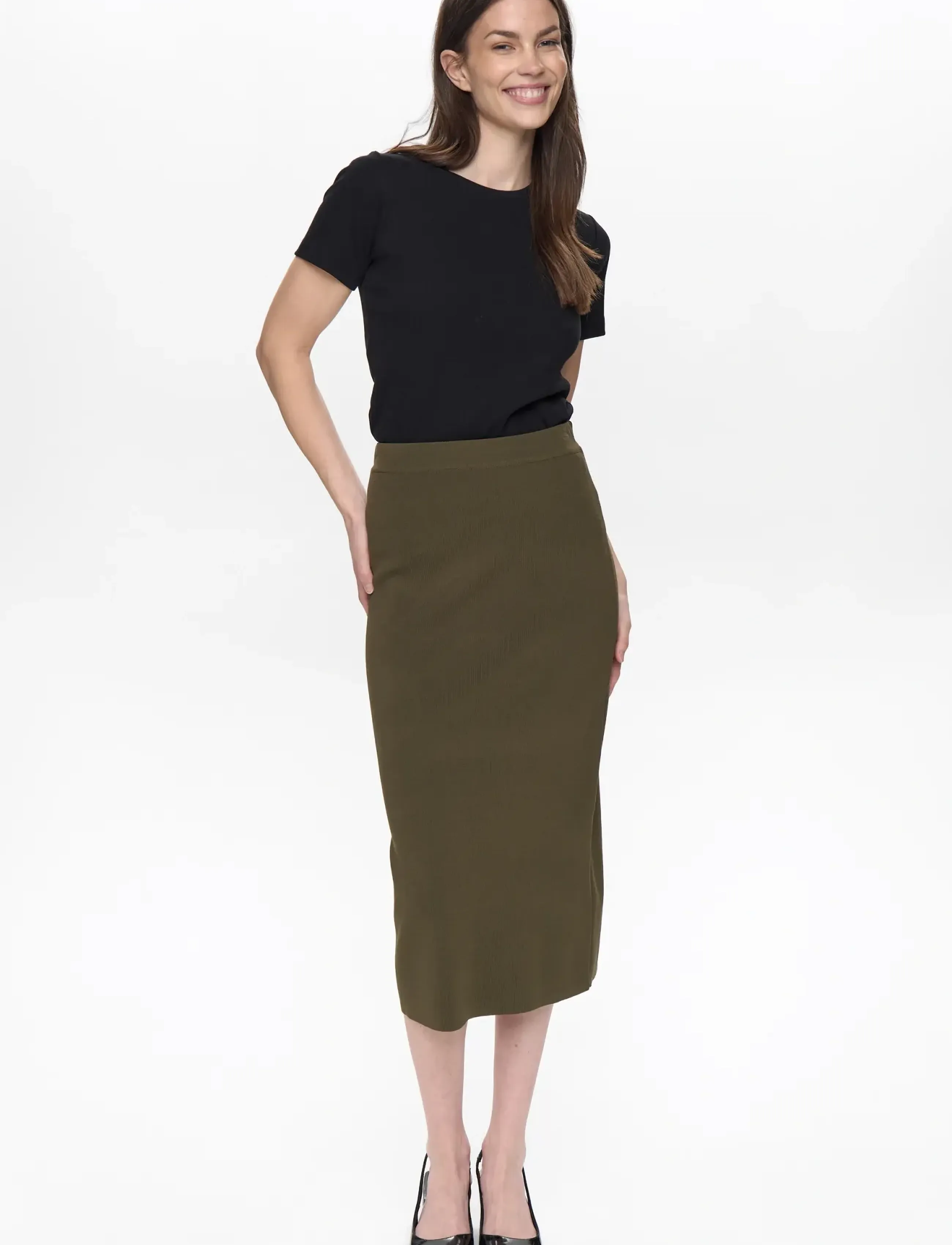 NÜMPH Nufaye Skirt midikjolar dam – bild 6