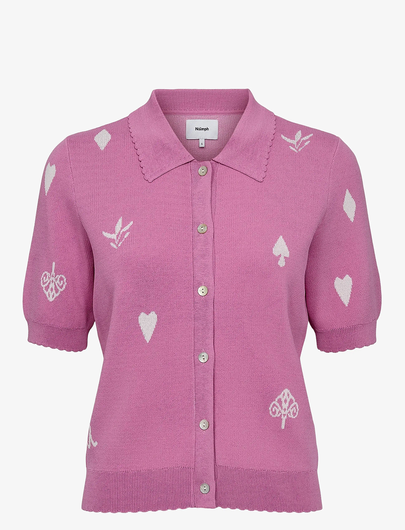 Nümph - NUMALITTA CARDIGAN - cardigans - fuchsia pink - 1