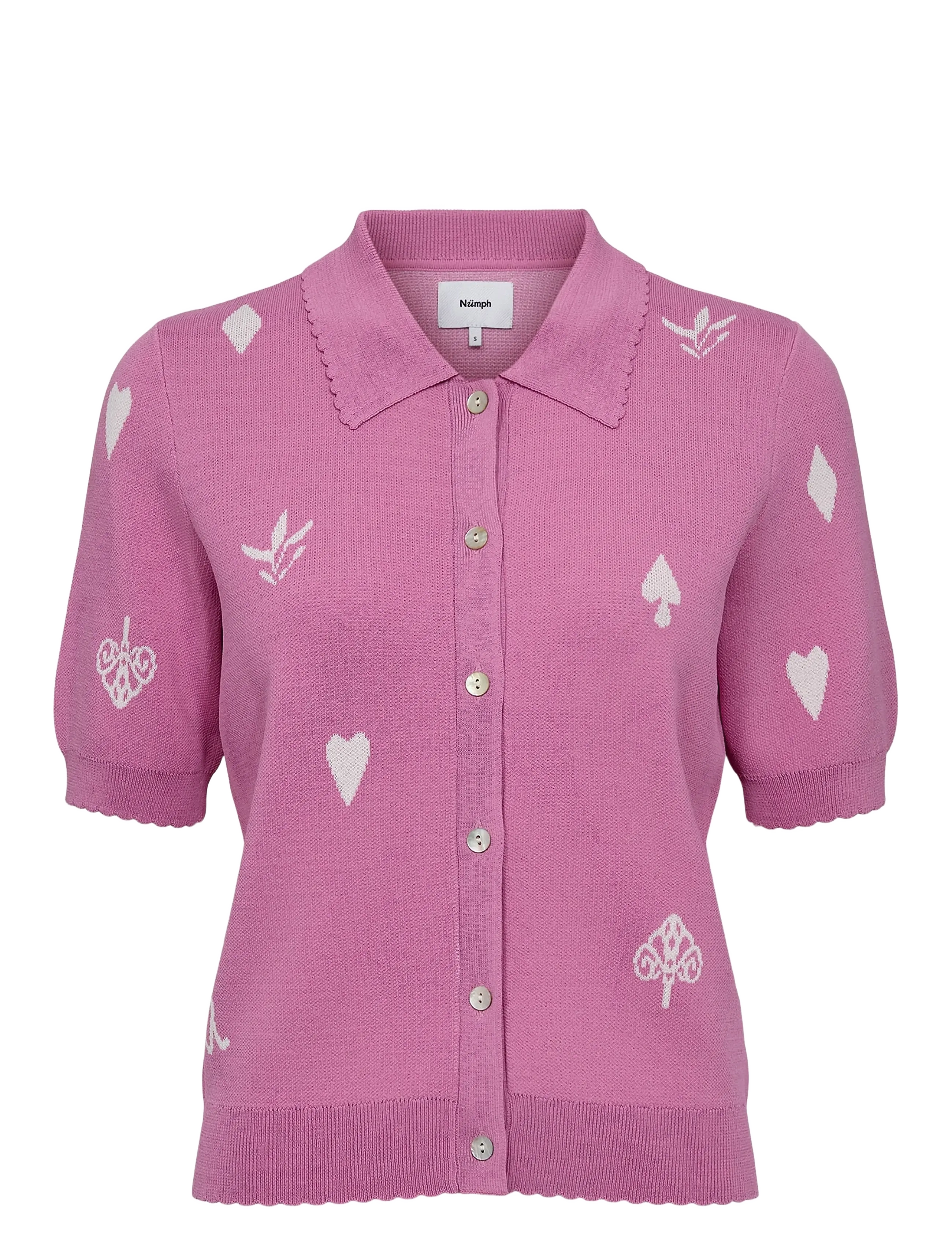 Nümph - NUMALITTA CARDIGAN - cardigans - fuchsia pink - 1