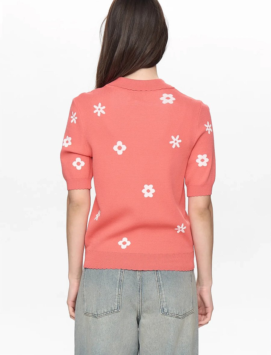 Nümph - NUMARGITTA CARDIGAN - cardigans - cayenne - 3