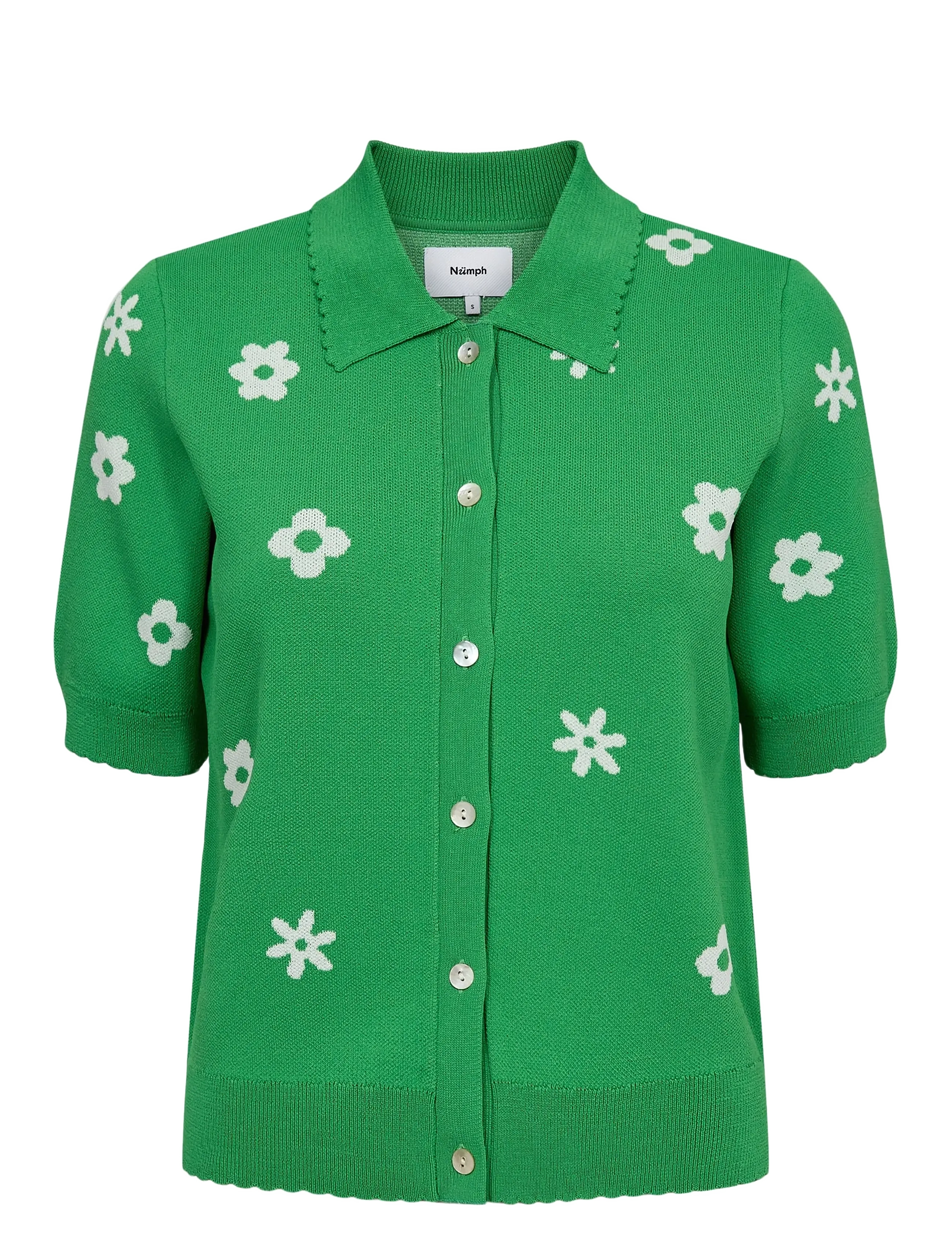 Nümph NUMARGITTA CARDIGAN - Kleidung - VIBRANT GREEN / green