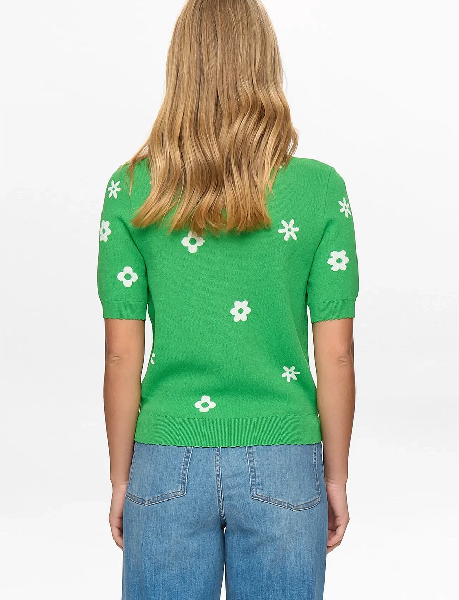 Nümph - NUMARGITTA CARDIGAN - cardigans - vibrant green - 3