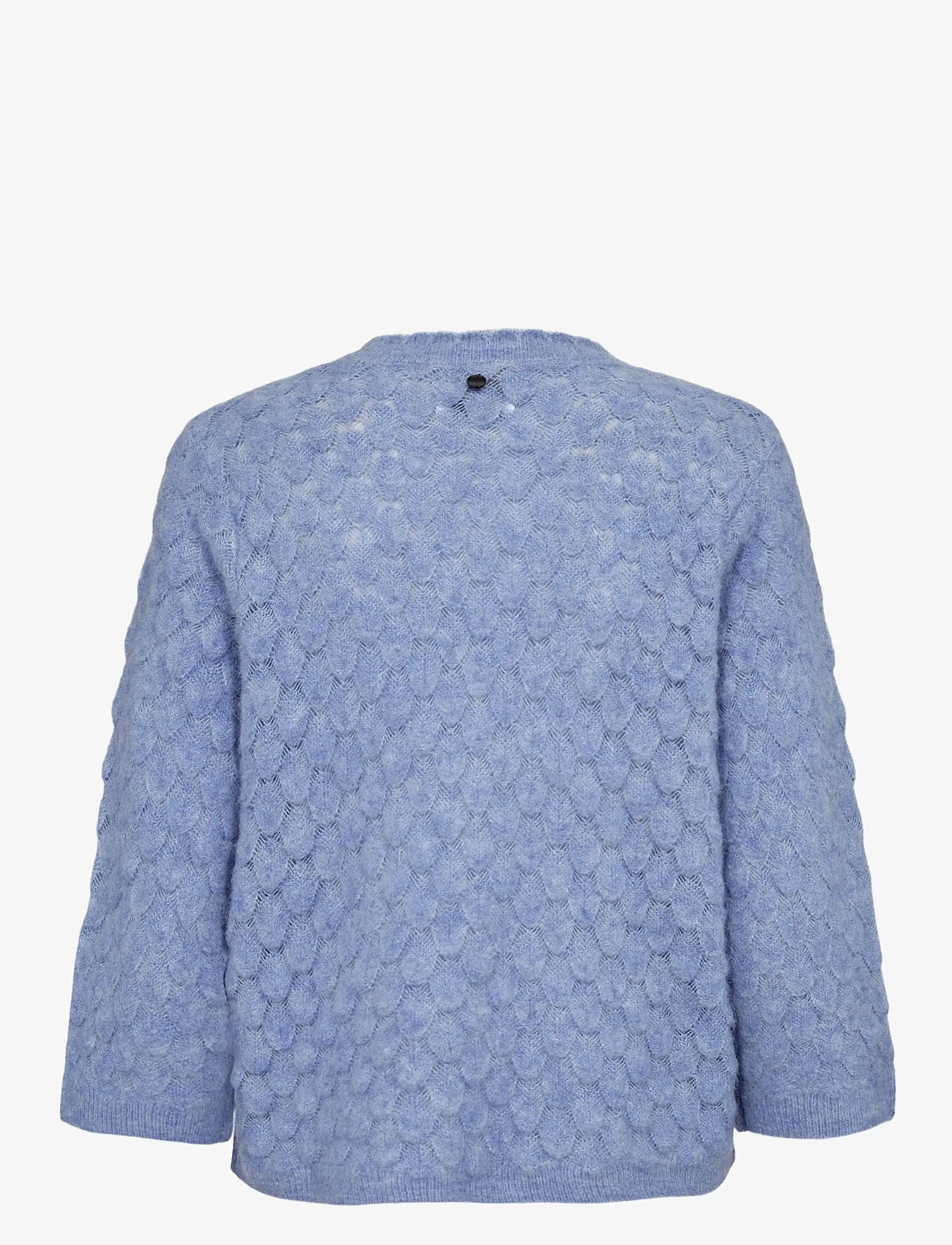 Nümph - NURIETTE LEAF POINTELLE PULLOVER - džemprid - hydrangea - 2