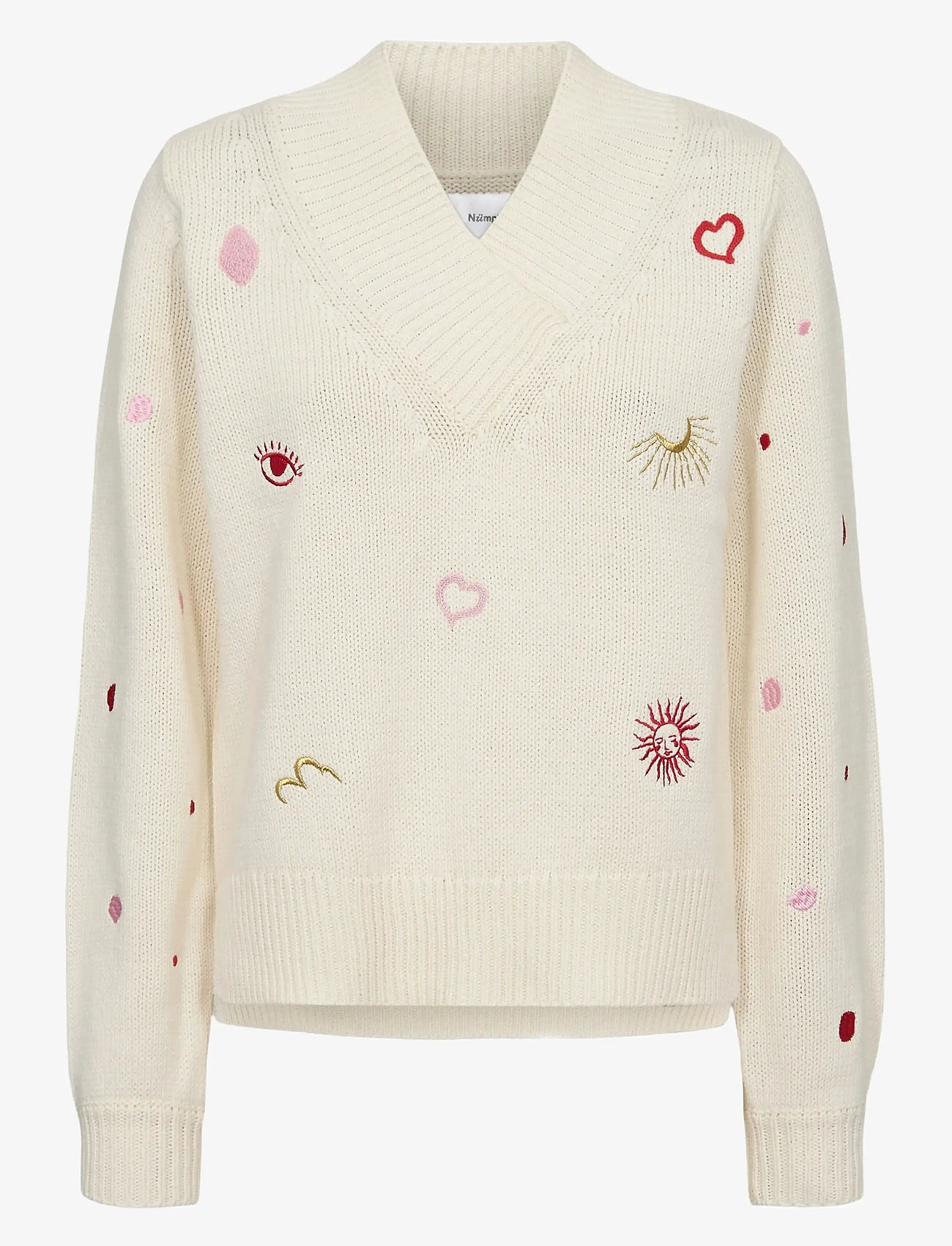 Nümph - NUSOLEIMA PULLOVER - strikkegensere - pristine - 1
