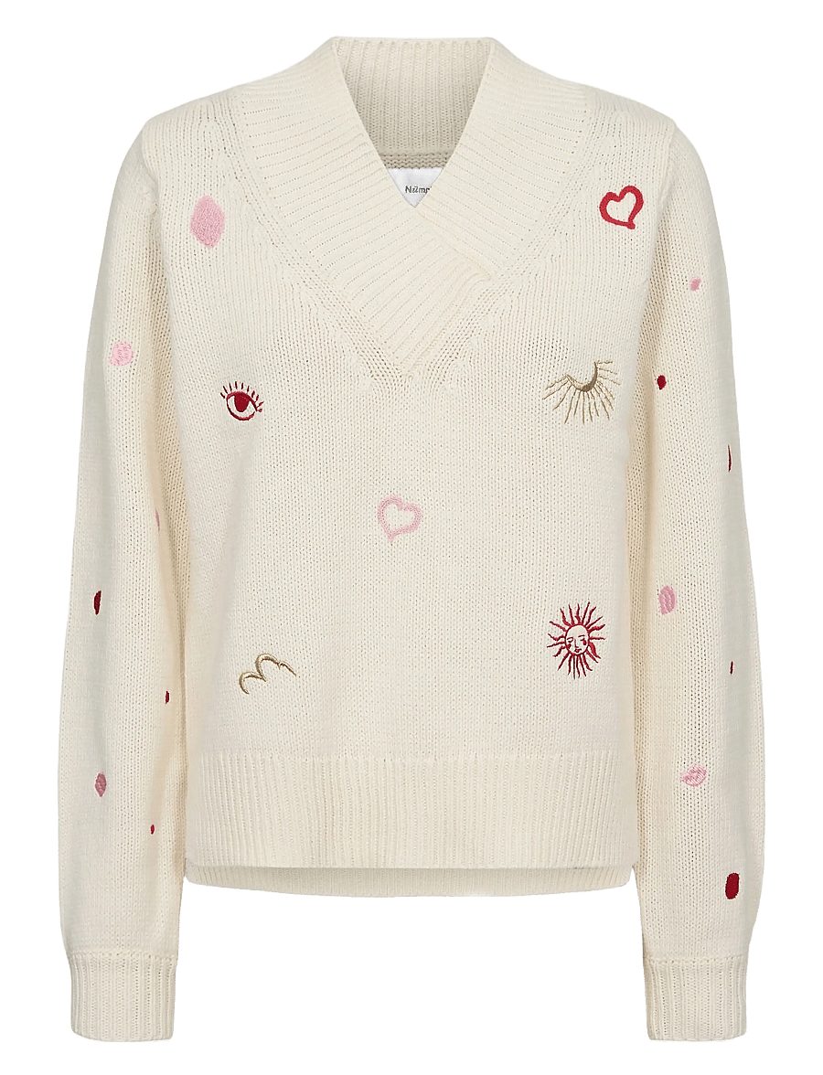 Nümph - NUSOLEIMA PULLOVER - gebreide truien - pristine - 1