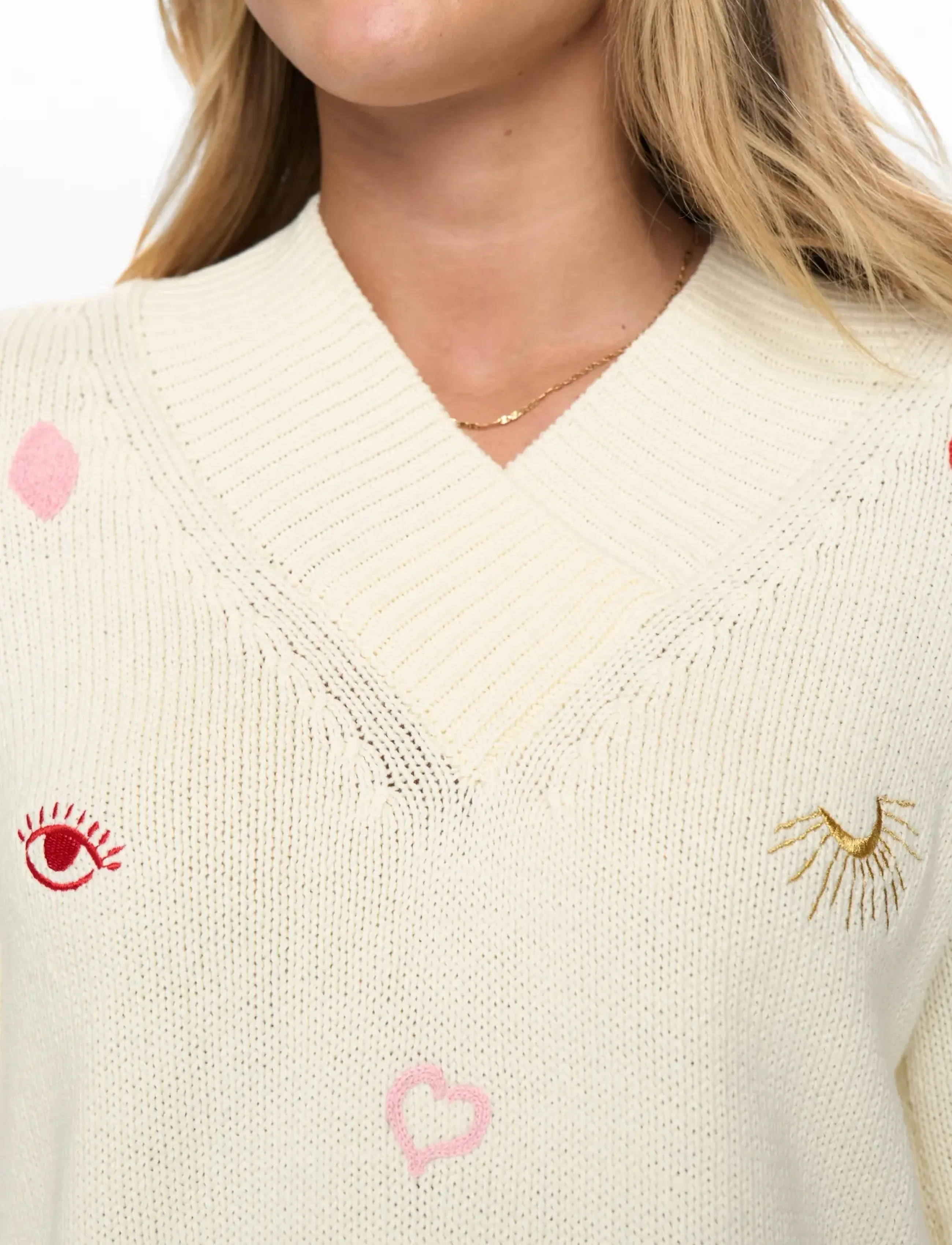 Nümph - NUSOLEIMA PULLOVER - gebreide truien - pristine - 4