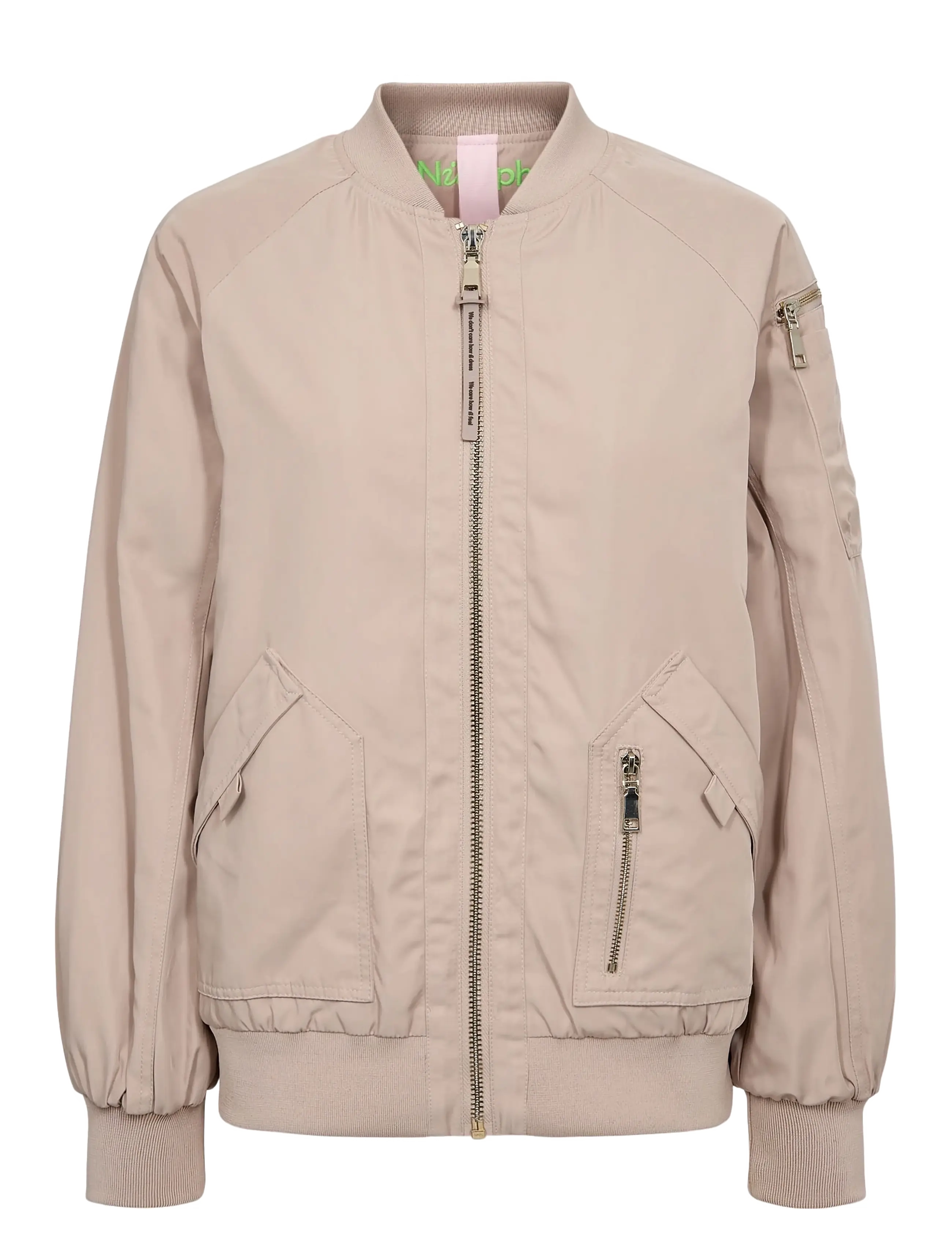 Nümph NUALLIE JACKET - Jacken & Mäntel - MUSHROOM / beige