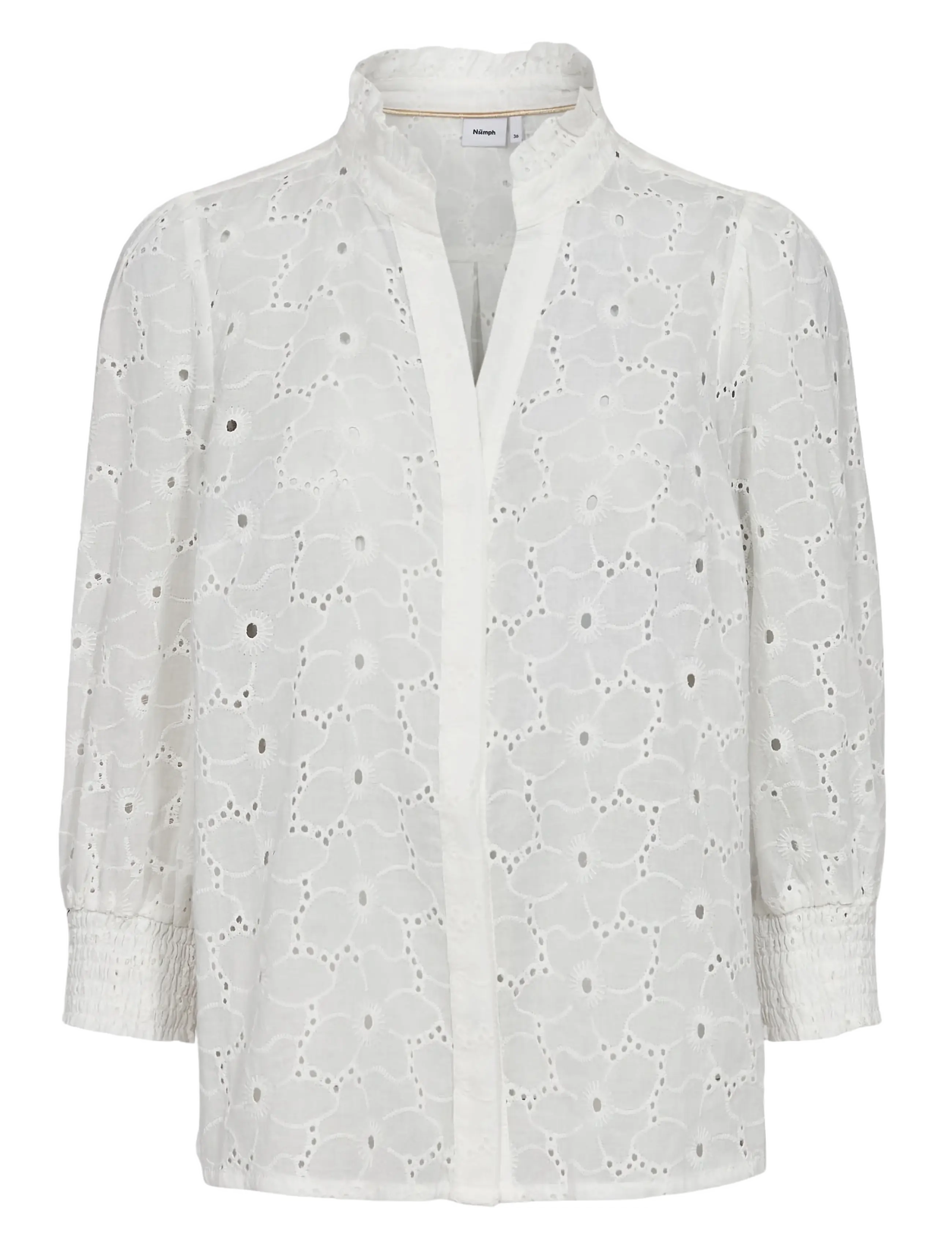 Nümph NULELA SHIRT - Kleidung - BRIGHT WHITE / white