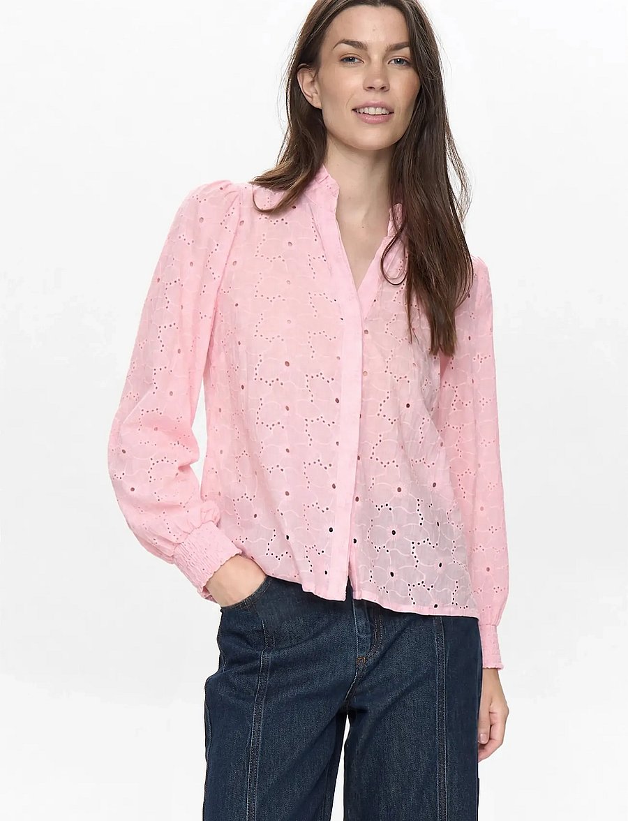 Nümph - NULELA SHIRT - långärmade blusar - lilac sachet - 0