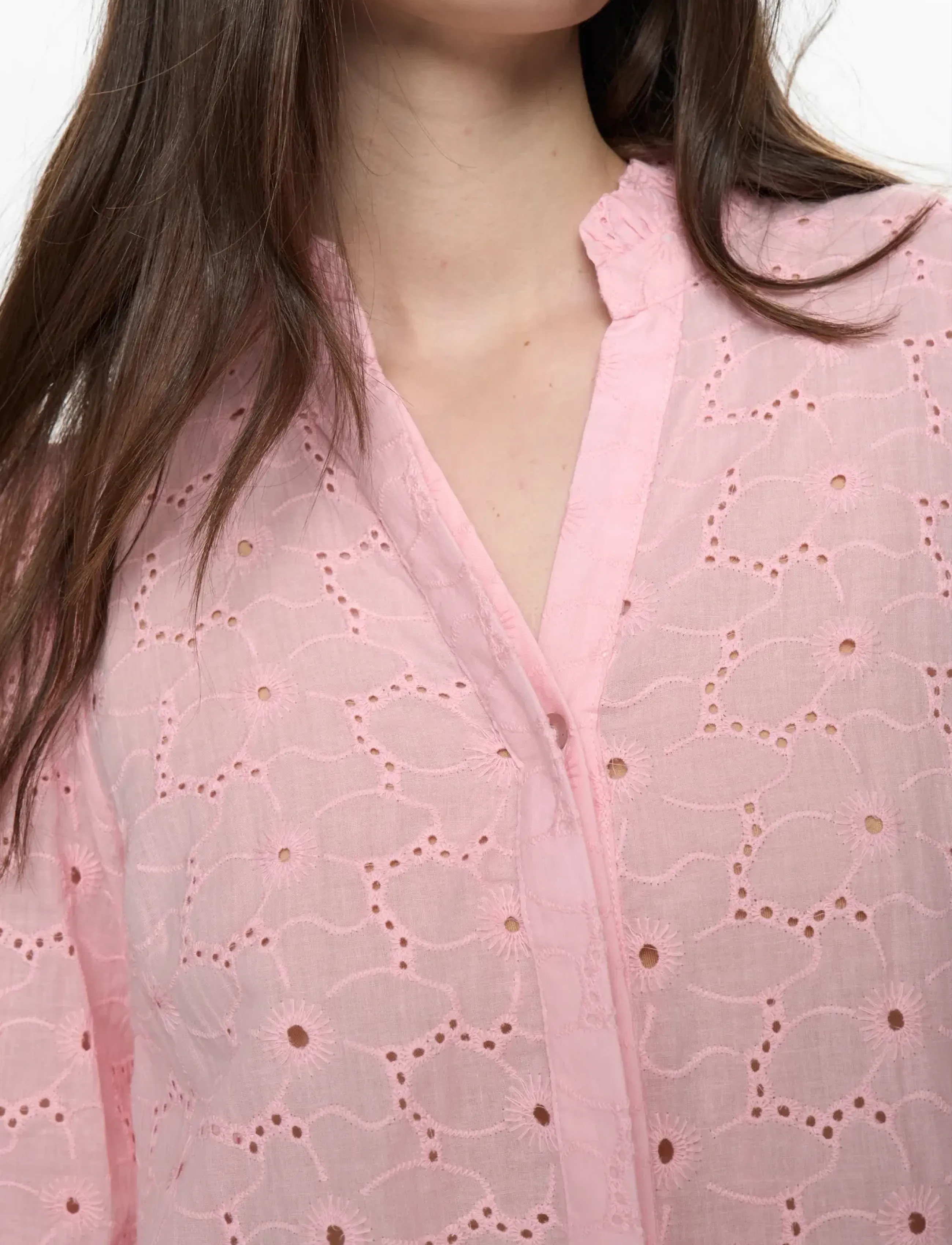 Nümph - NULELA SHIRT - long-sleeved blouses - lilac sachet - 4