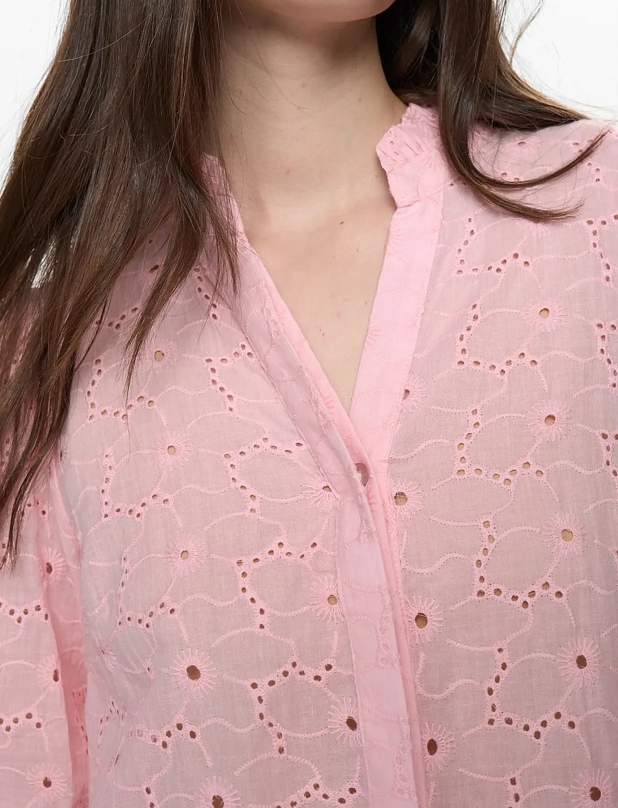Nümph - NULELA SHIRT - långärmade blusar - lilac sachet - 4