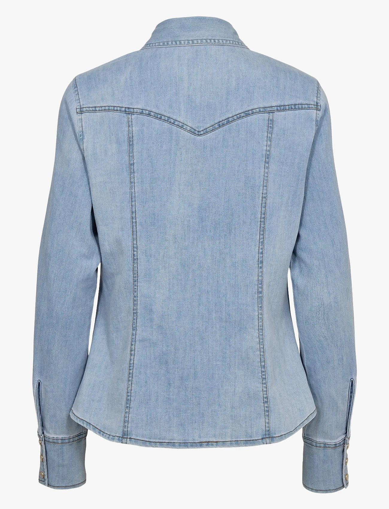 Nümph - NUALETTA - SHIRT - denim shirts - light blue denim - 1