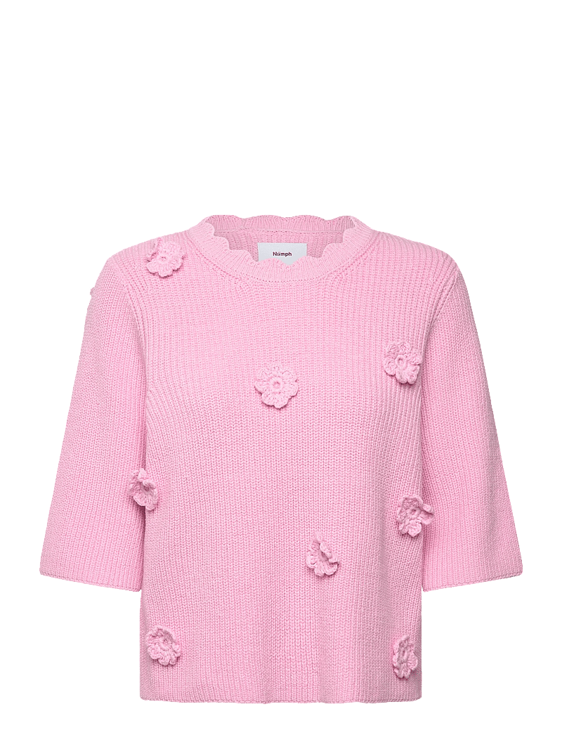 Nümph - NUMARSIE SS PULLOVER - stickade tröjor - lilac sachet - 1