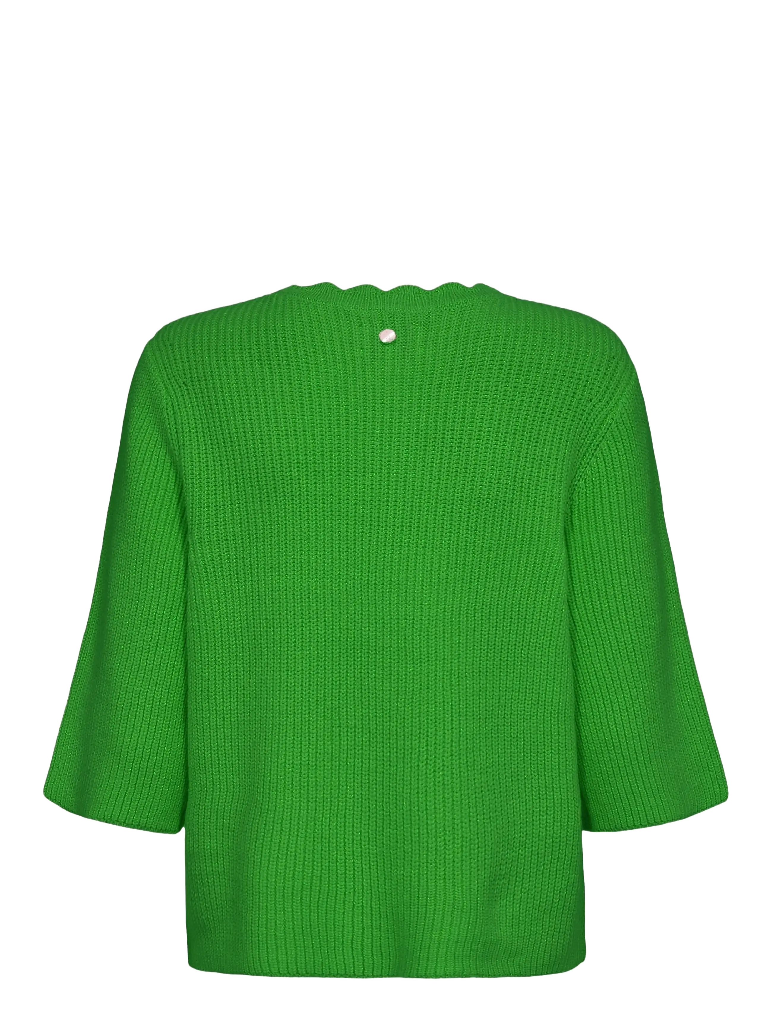 Nümph - NUMARSIE SS PULLOVER - pullover - vibrant green - 2