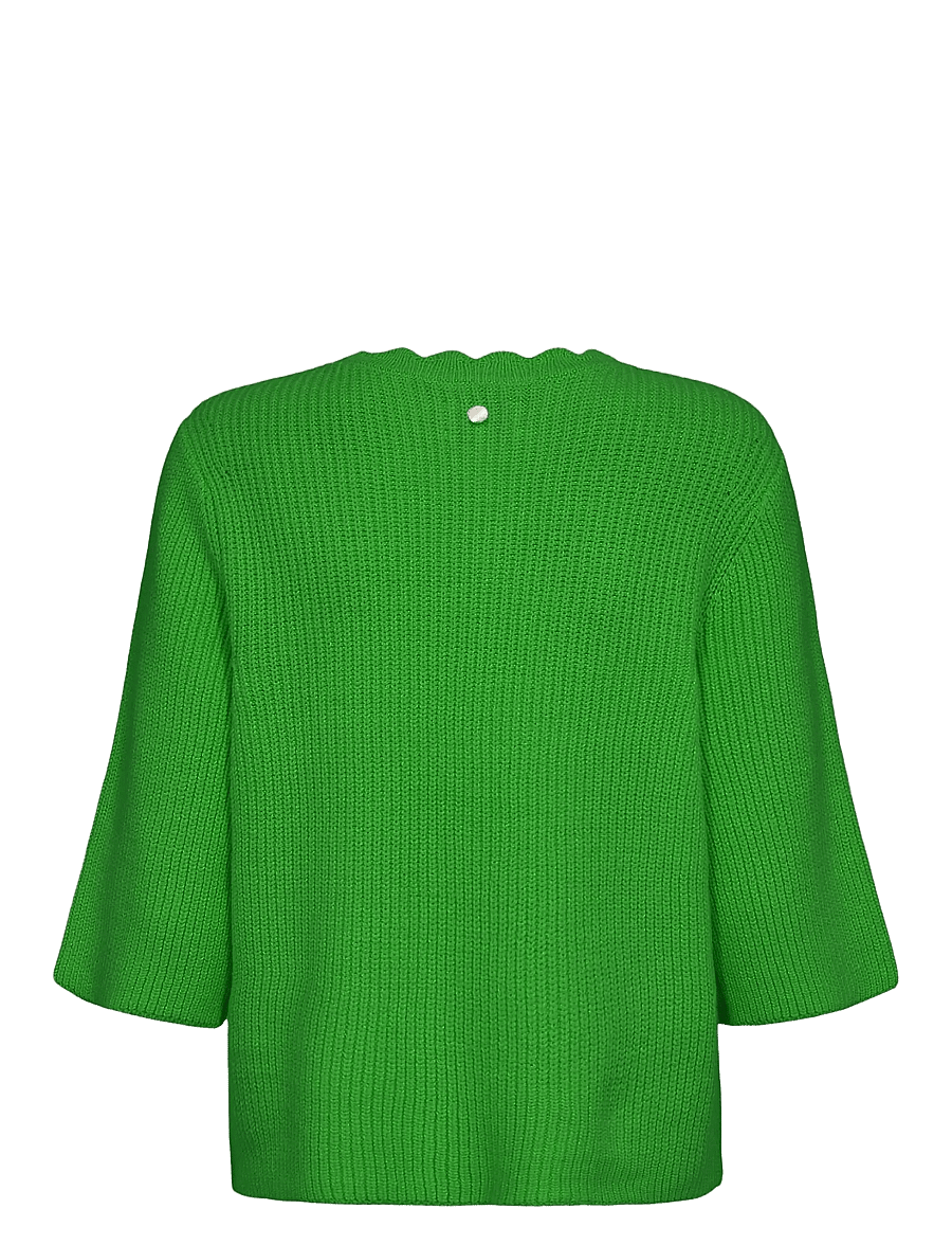 Nümph - NUMARSIE SS PULLOVER - jumpers - vibrant green - 2