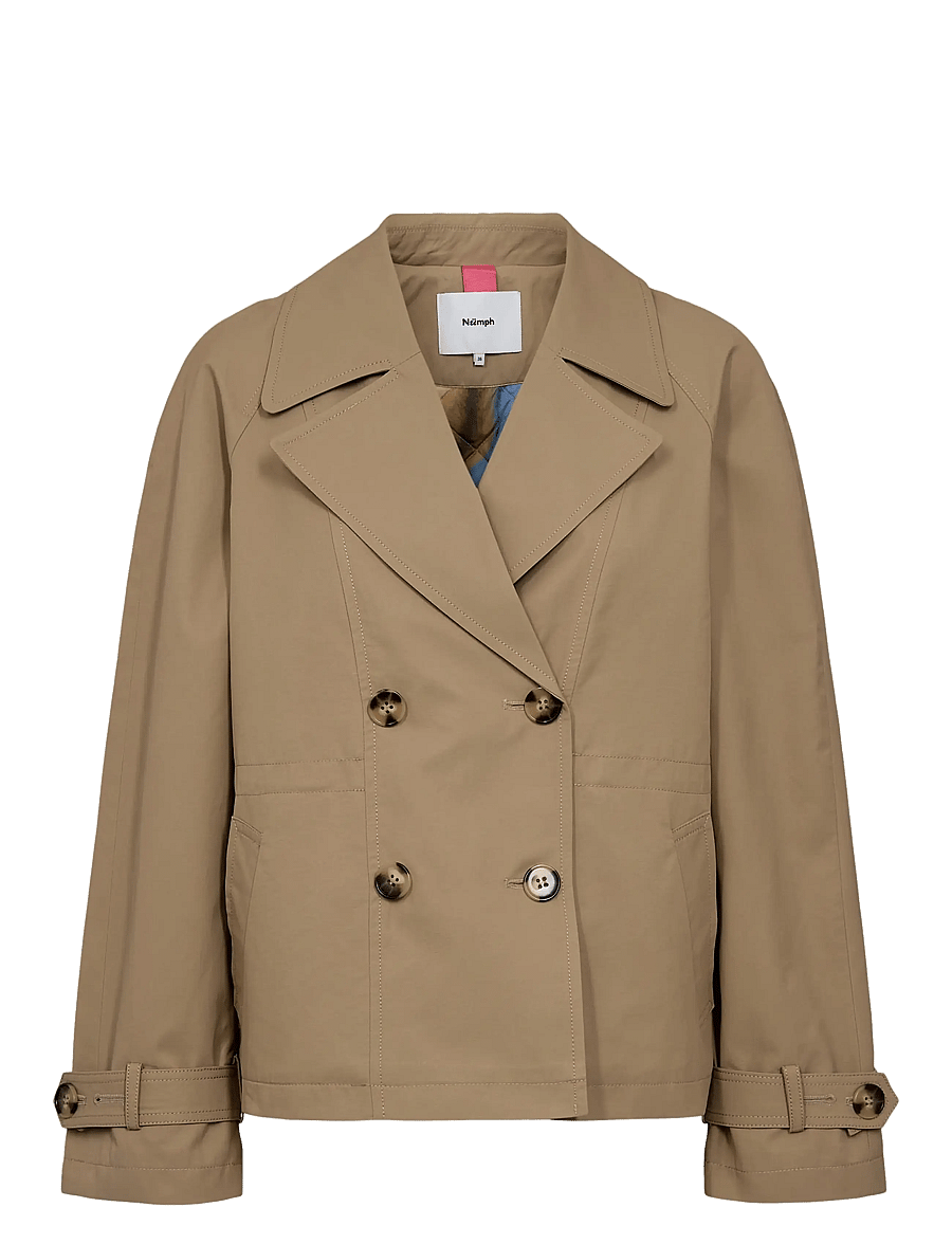 Nümph - NUFLORIAN SHORT JACKET - light jackets - sesame - 1