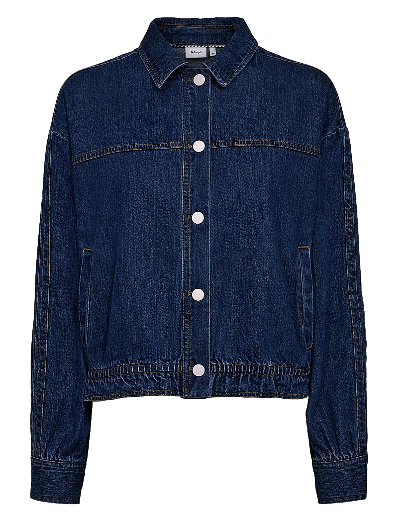 Nümph - NUADDISON JACKET - forårsjakker - medium blue denim - 1