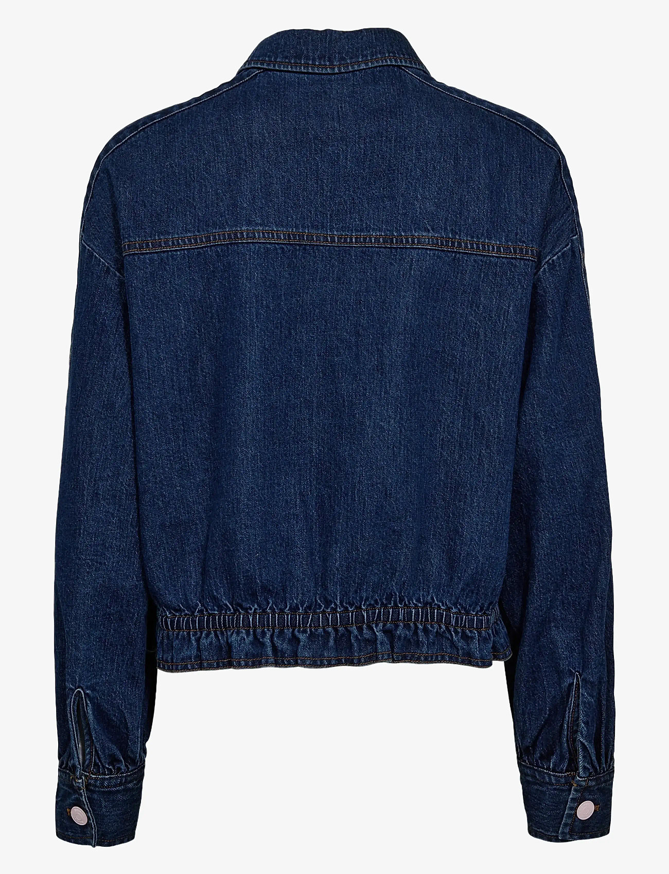 Nümph - NUADDISON JACKET - frühlingsjacken - medium blue denim - 2