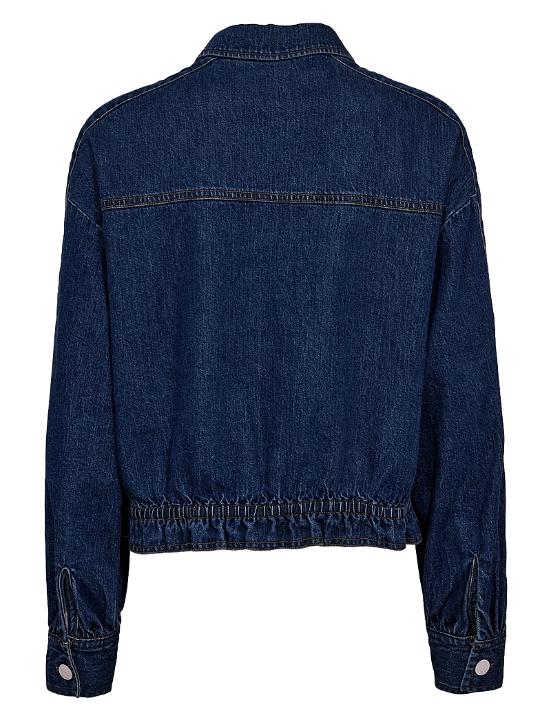 Nümph - NUADDISON JACKET - forårsjakker - medium blue denim - 2