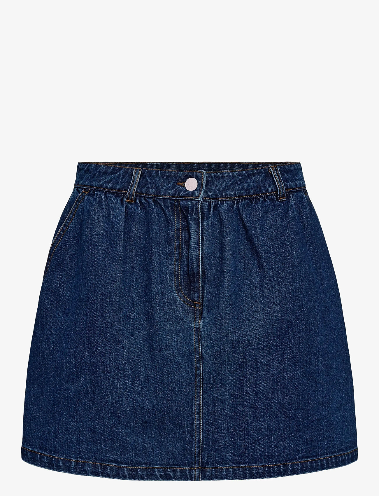 Nümph - NUADDISON SKIRT - denimnederdele - medium blue denim - 1