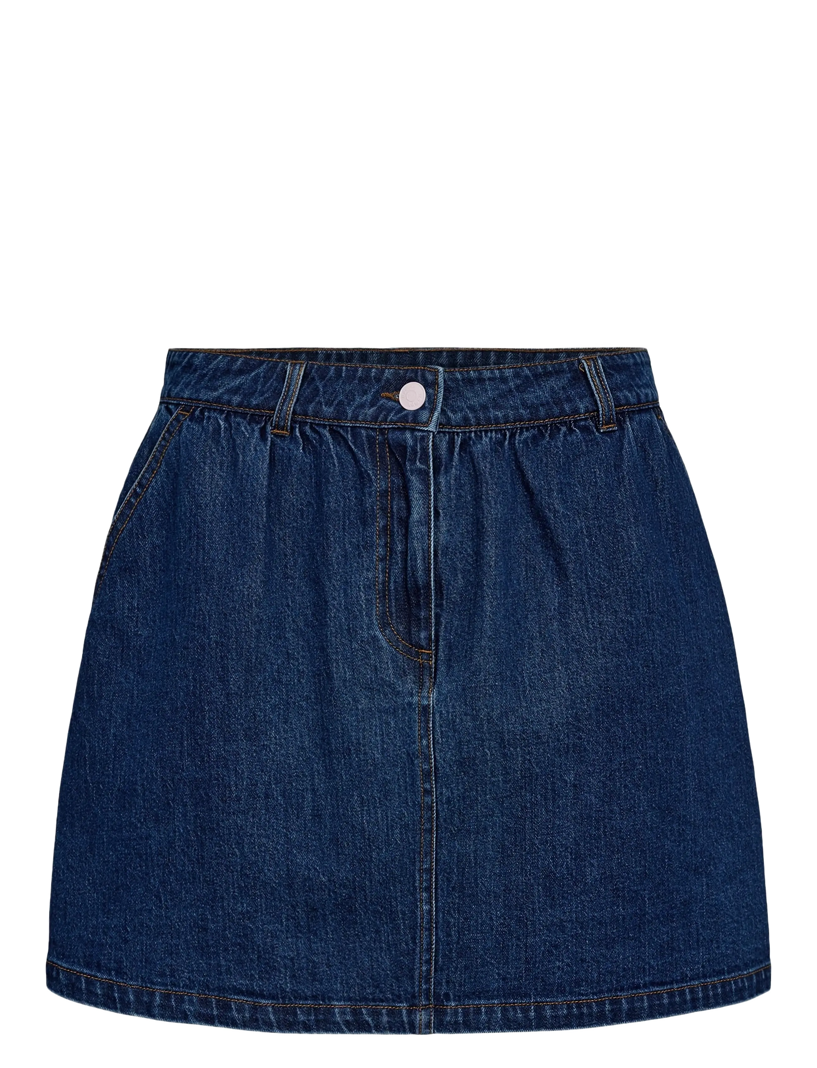 Nümph NUADDISON SKIRT - Nederdele - MEDIUM BLUE DENIM / blue