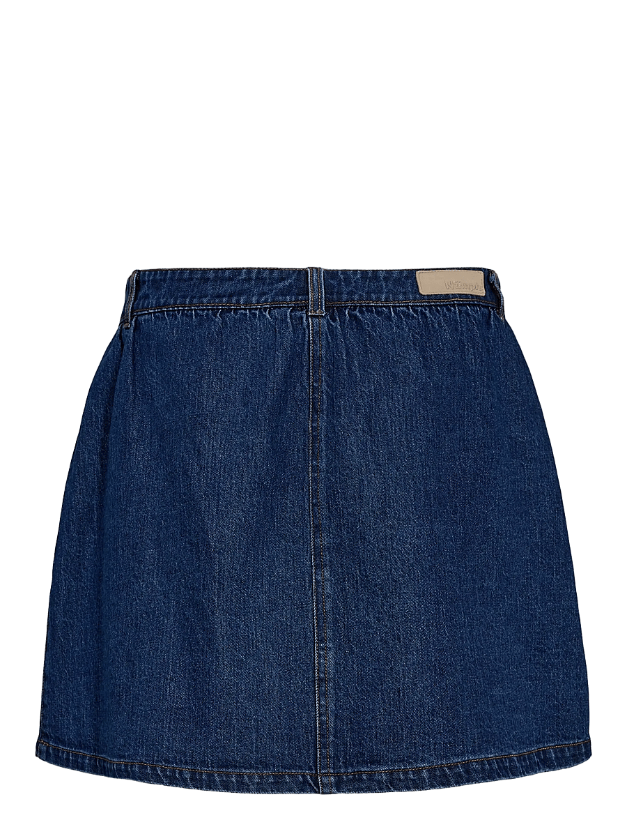 Nümph - NUADDISON SKIRT - denimnederdele - medium blue denim - 2