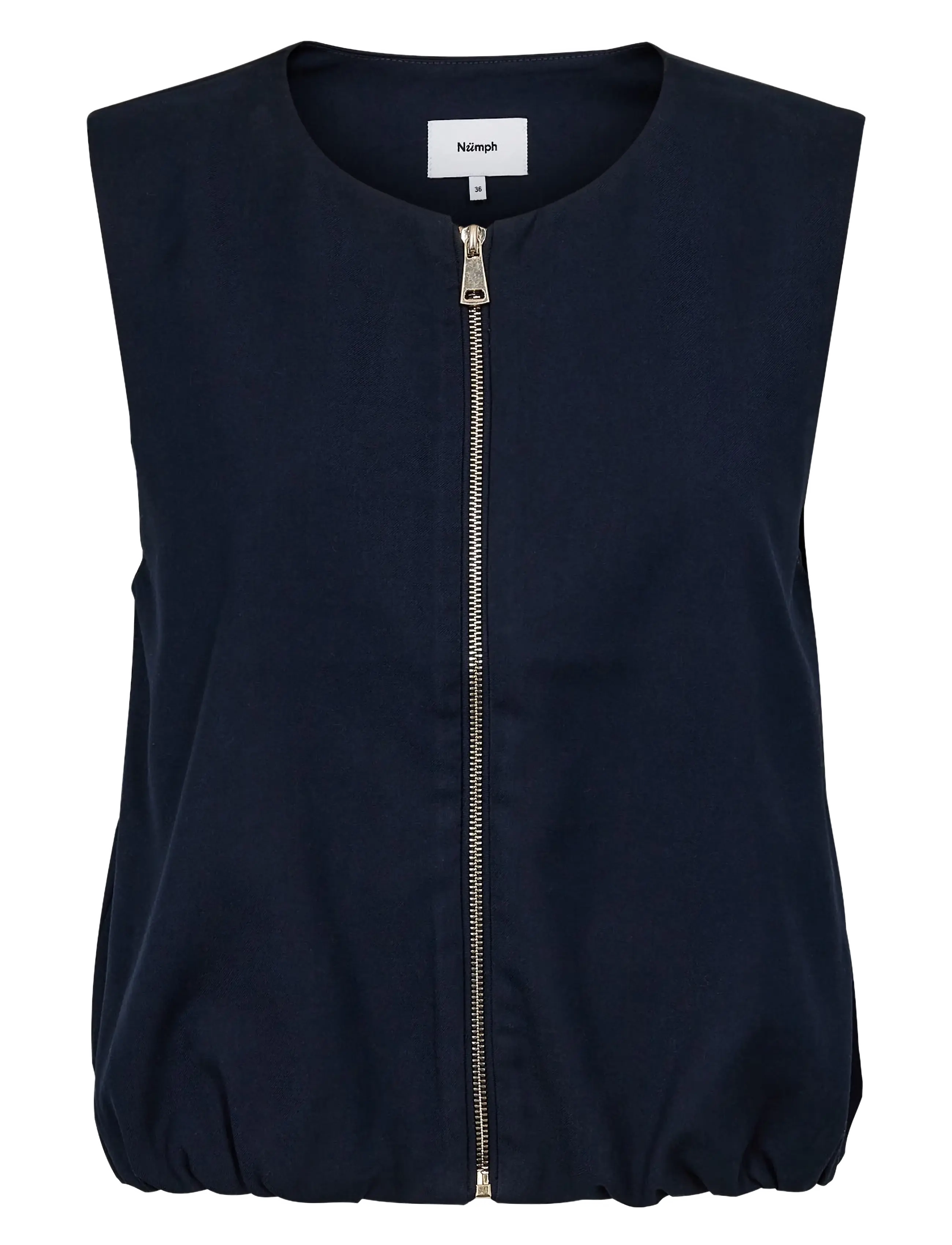 Nümph NUJULIA VEST - Blazer - DARK SAPPHIRE / navy