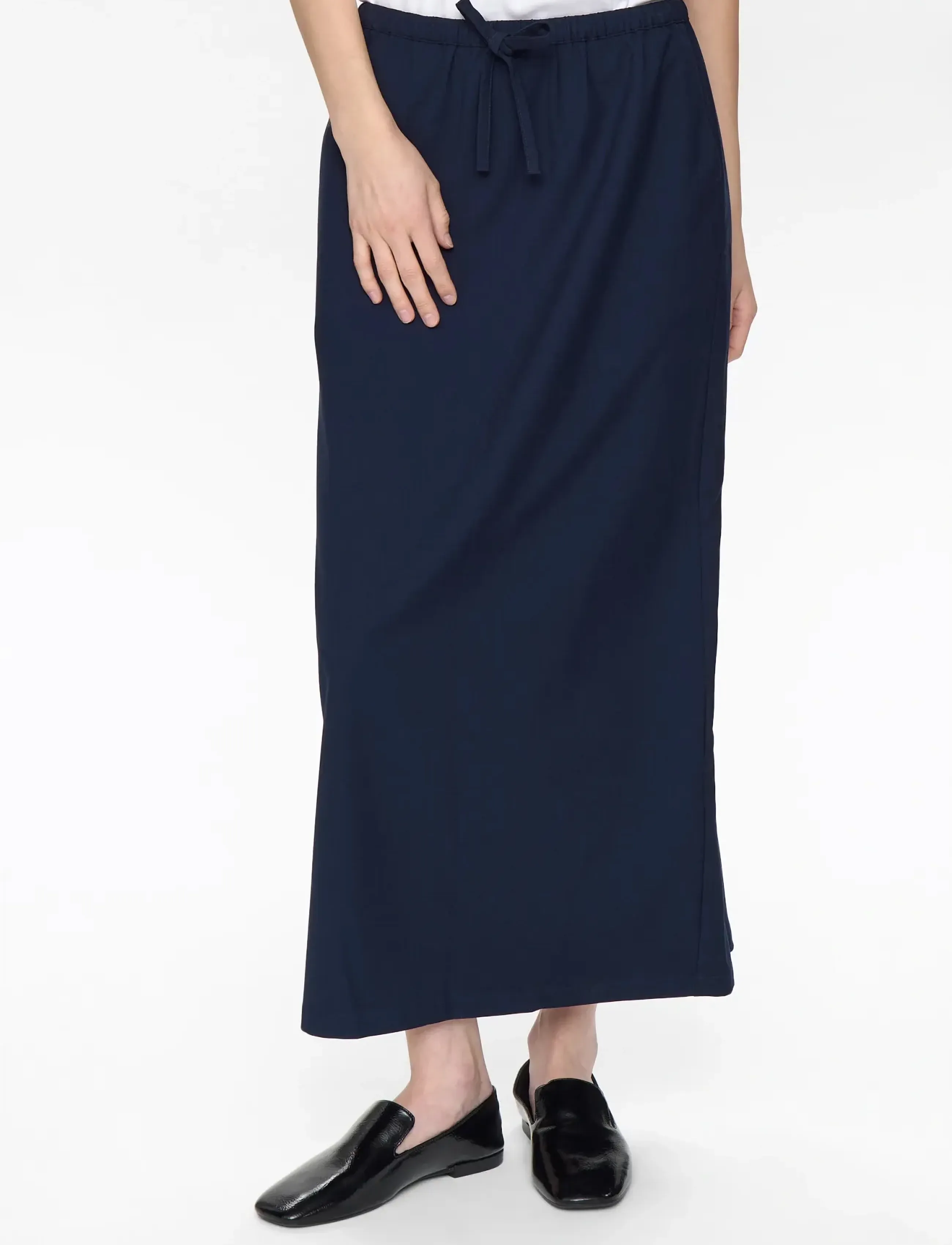 Nümph NUJULIA SKIRT - Maxi Röcke - DARK SAPPHIRE / navy