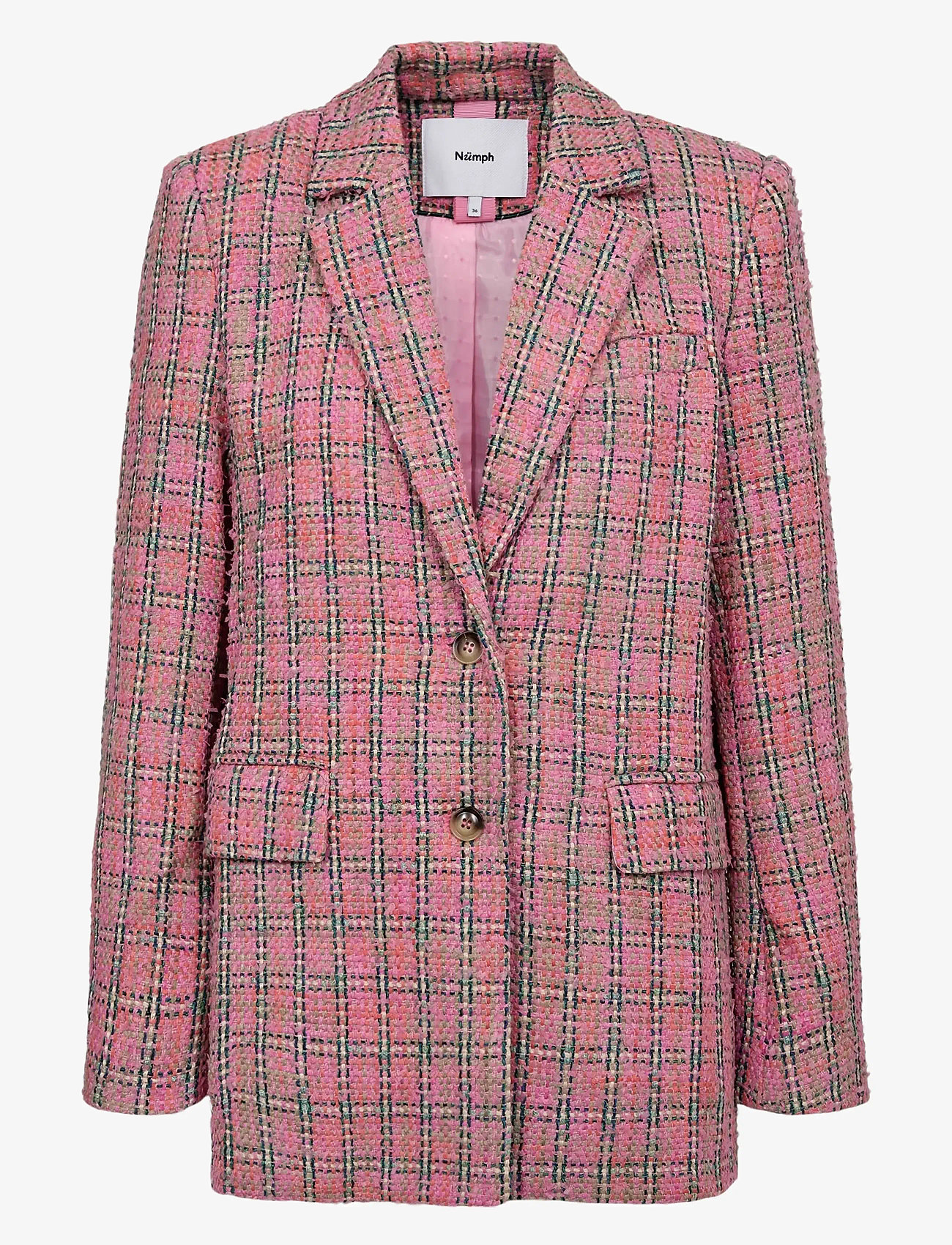 Nümph - NULINDSEY BLAZER - enkeltradede blazere - fuchsia pink - 1