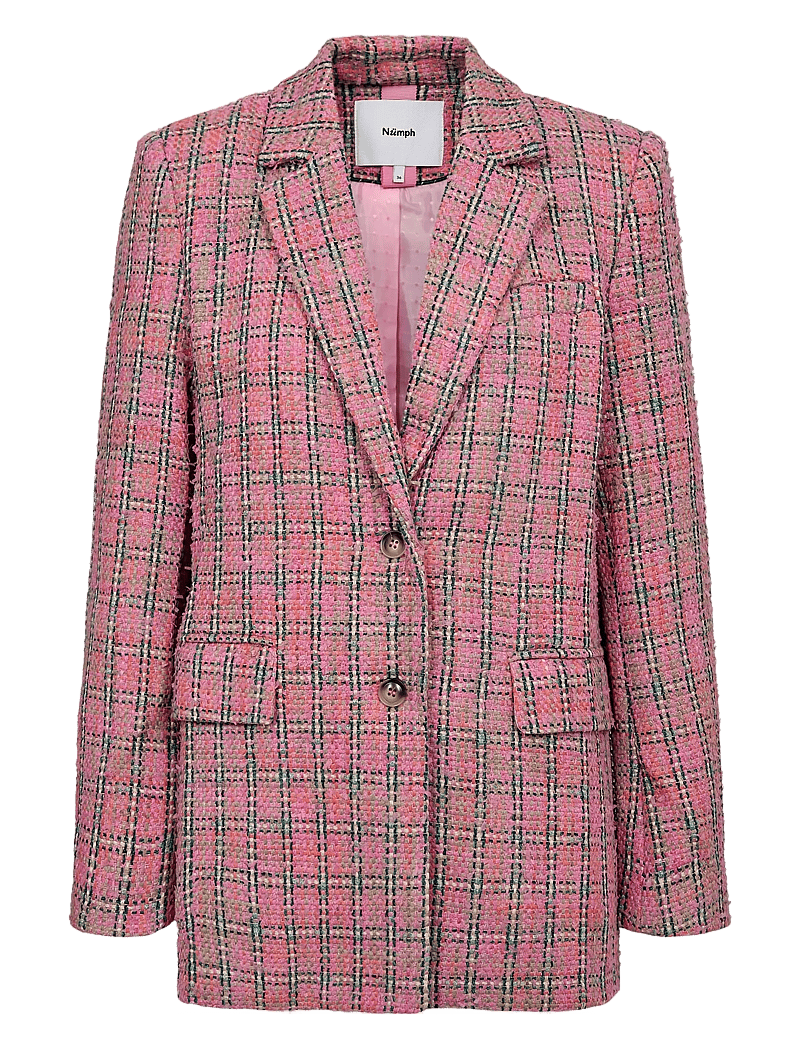 Nümph - NULINDSEY BLAZER - einreihige blazer - fuchsia pink - 1