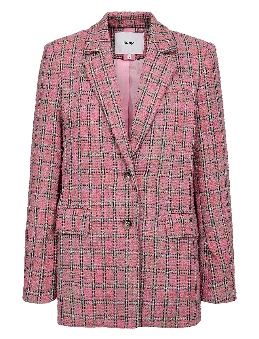 Nümph - NULINDSEY BLAZER - boucles - fuchsia pink - 1