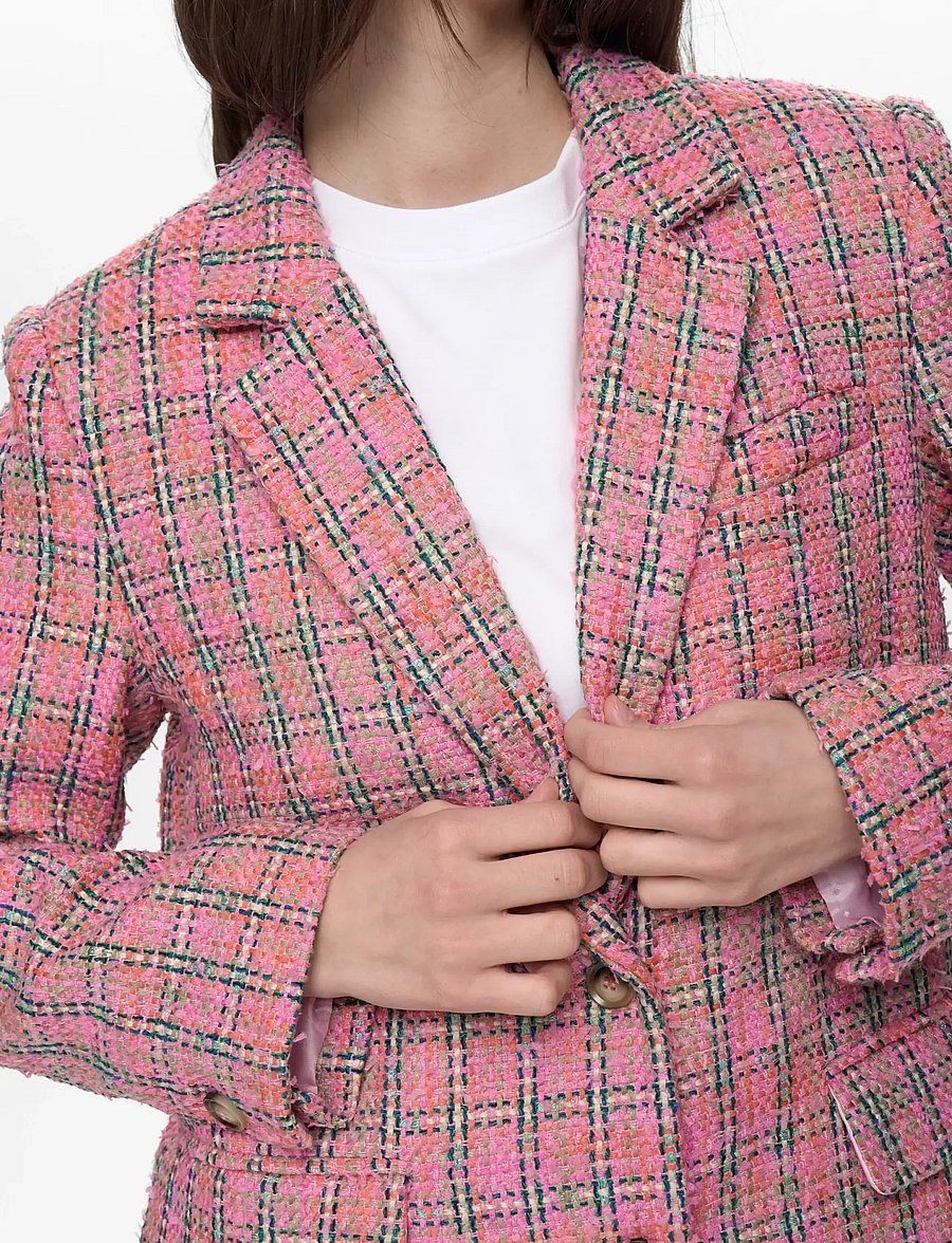 Nümph - NULINDSEY BLAZER - boucles - fuchsia pink - 5