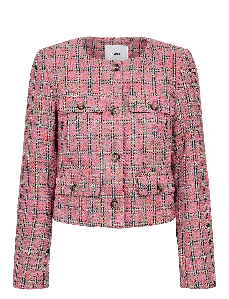 Nümph - NULINDSEY JACKET - cropped-blazer - fuchsia pink - 1