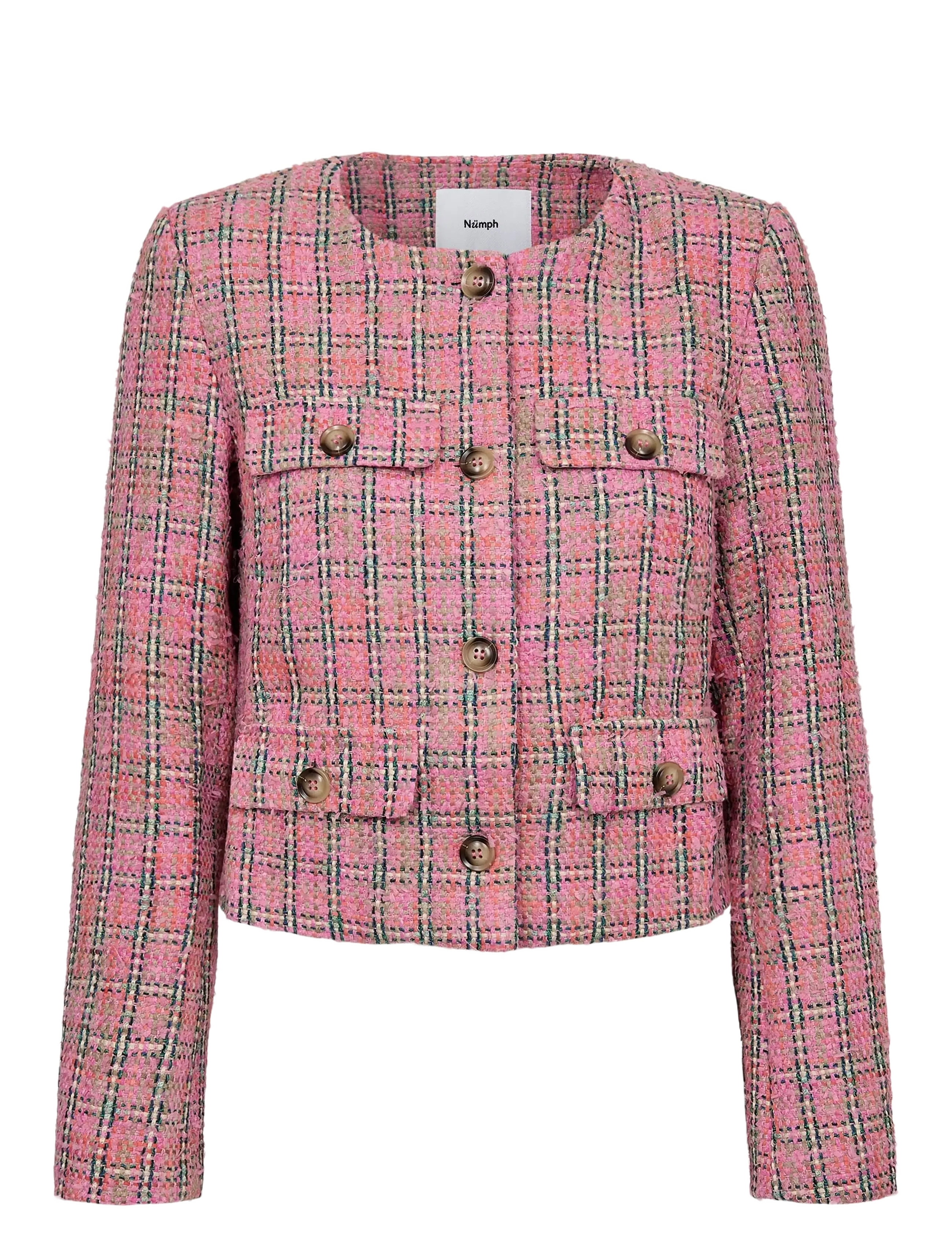 Nümph NULINDSEY JACKET - Kotiriie - FUCHSIA PINK / pink/rose