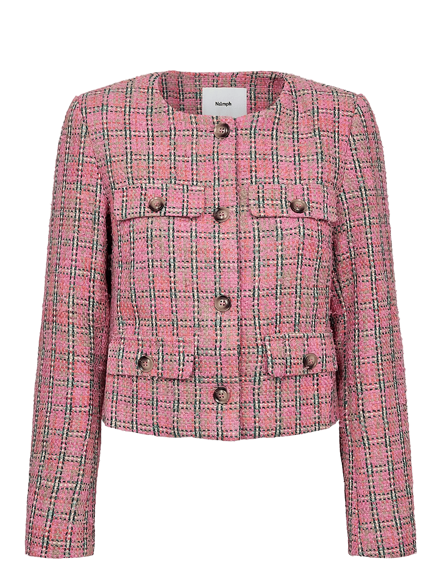 Nümph - NULINDSEY JACKET - cropped-blazer - fuchsia pink - 1