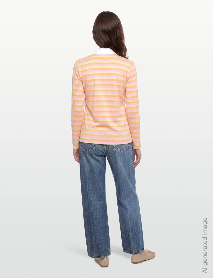 Nümph - NUGRANADA LS POLO - pikéer - fuchsia pink - 4