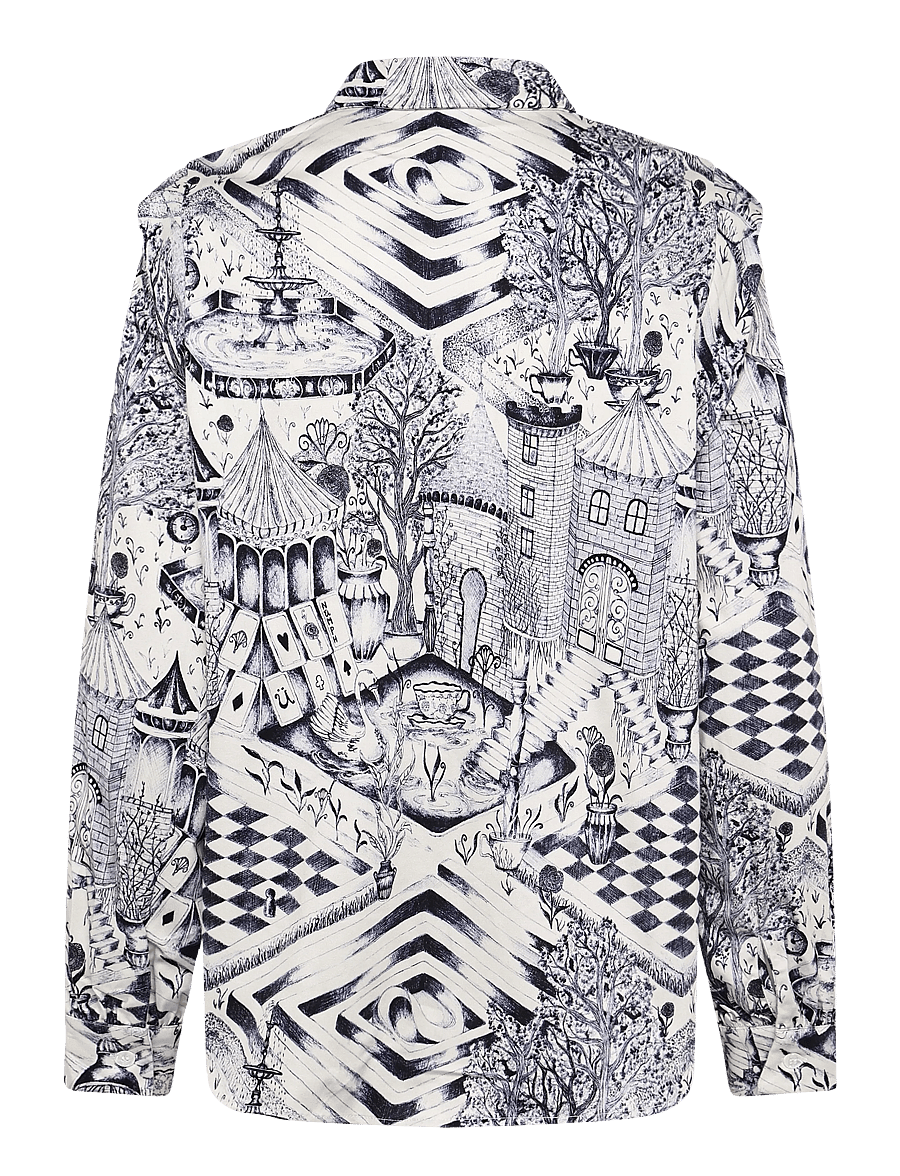 Nümph - NUGARDENIA LS SHIRT - cloud dancer - 1