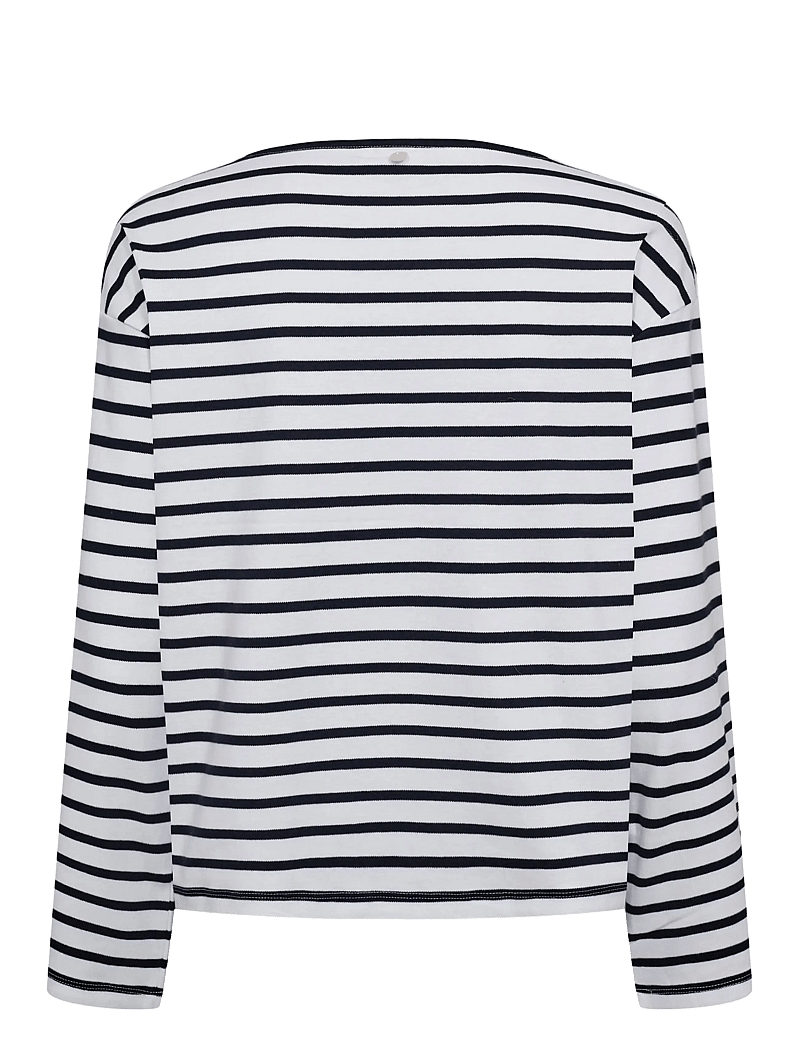Nümph - NUHIRA LS BLOUSE - GOTS - langärmlige tops - dark sapphire - 2