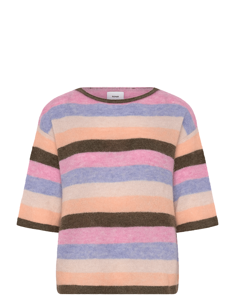 Nümph - NURIETTE STRIPY SS PULLOVER - peysur - sea turtle - 0