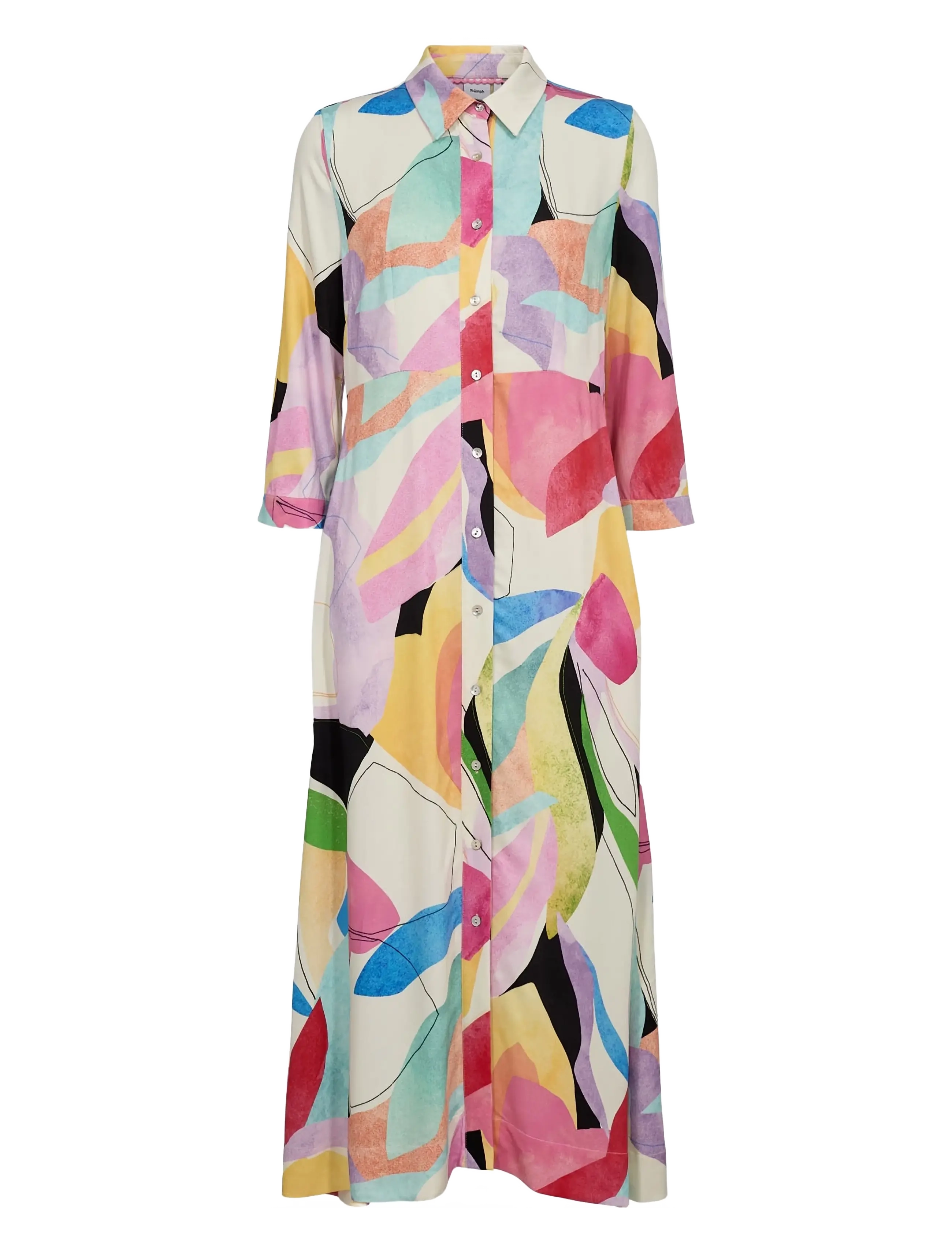 NÜMPH Nuadeline Kleid Patterned - 36 - Damen