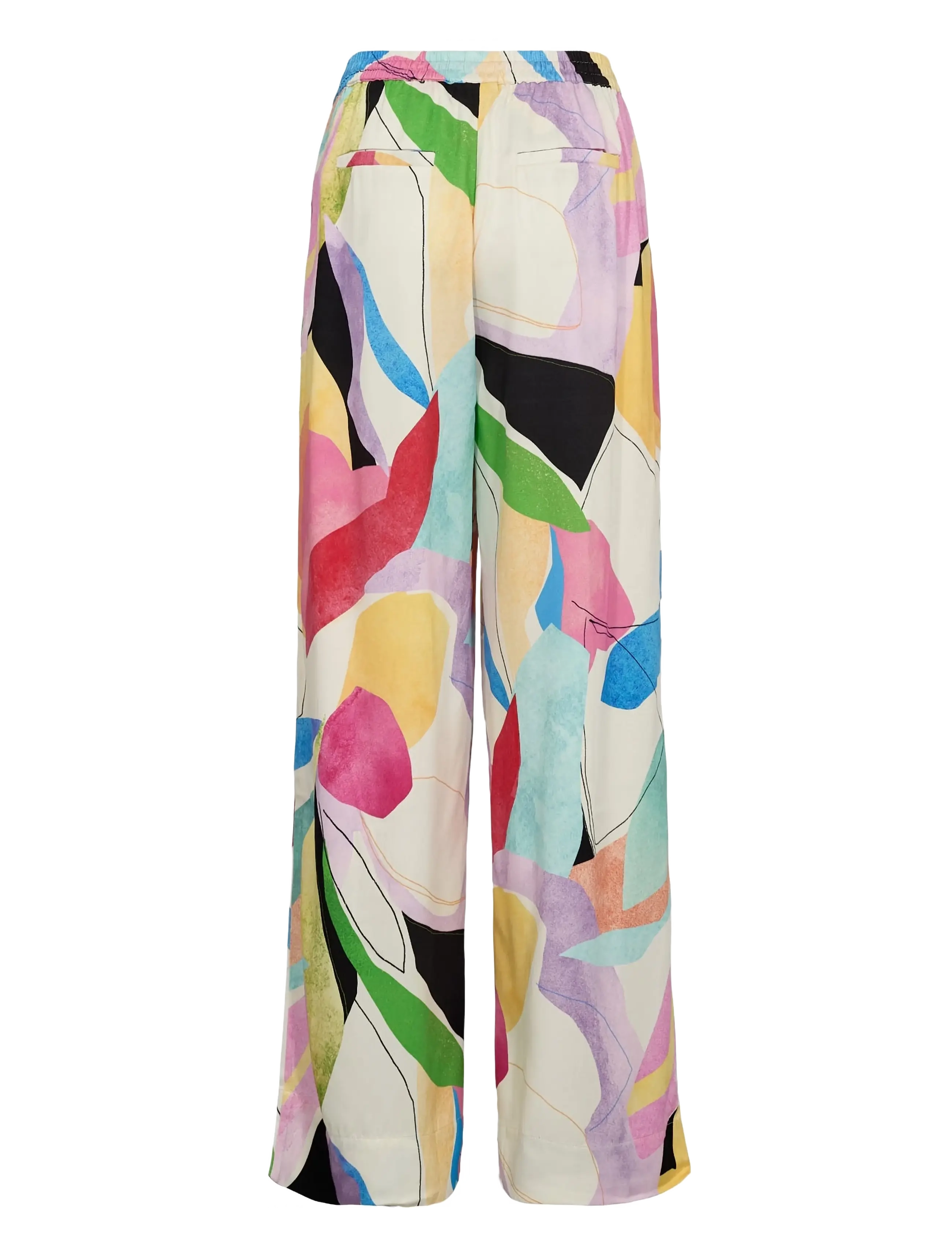 Nümph - NUADELINE PANTS - vida byxor - peony - 2