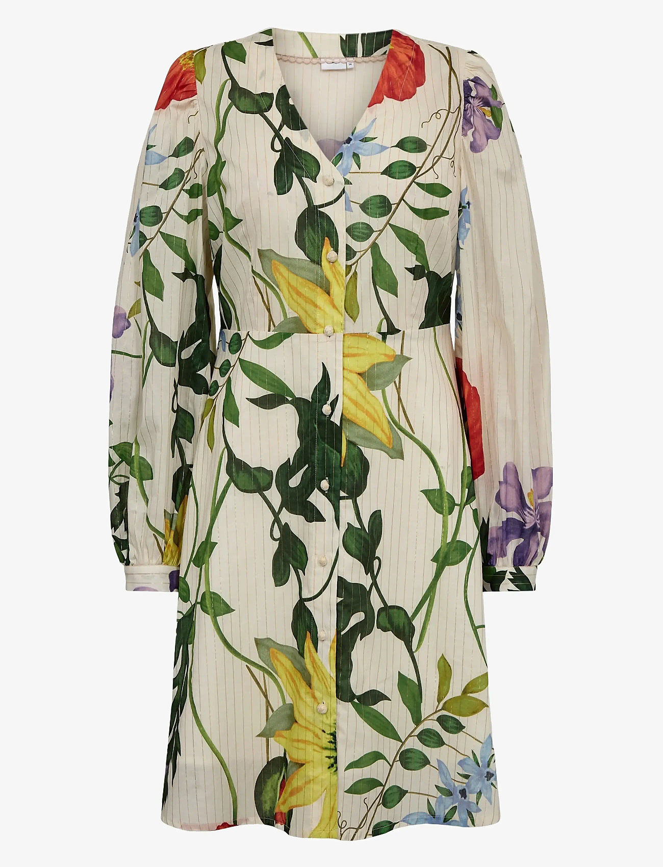 Nümph - NUBELISA DRESS - sommarklänningar - pristine - 1